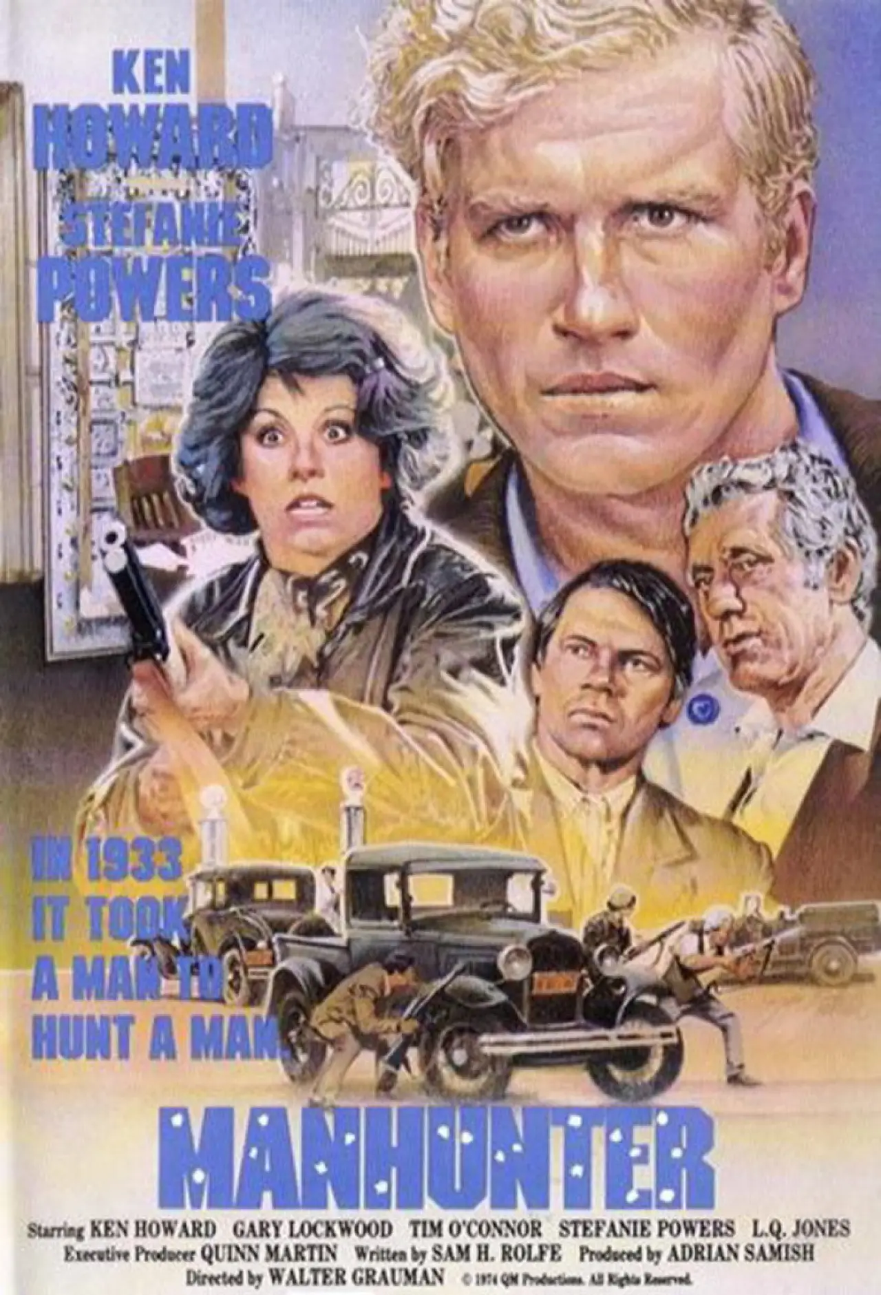 Series poster "The Manhunter"