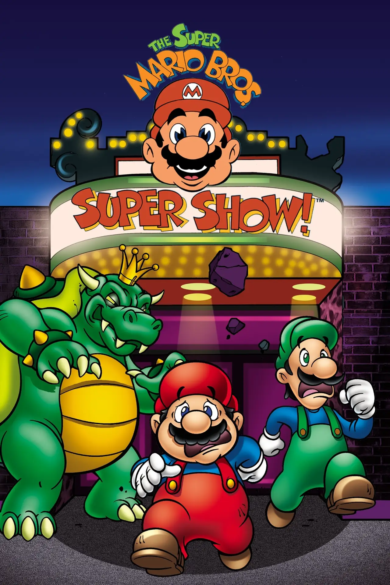 Series poster "The Super Mario Bros. Super Show!"