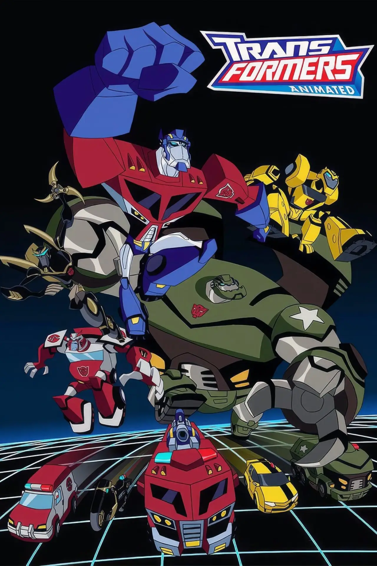 Series poster "Transformers: Animated"