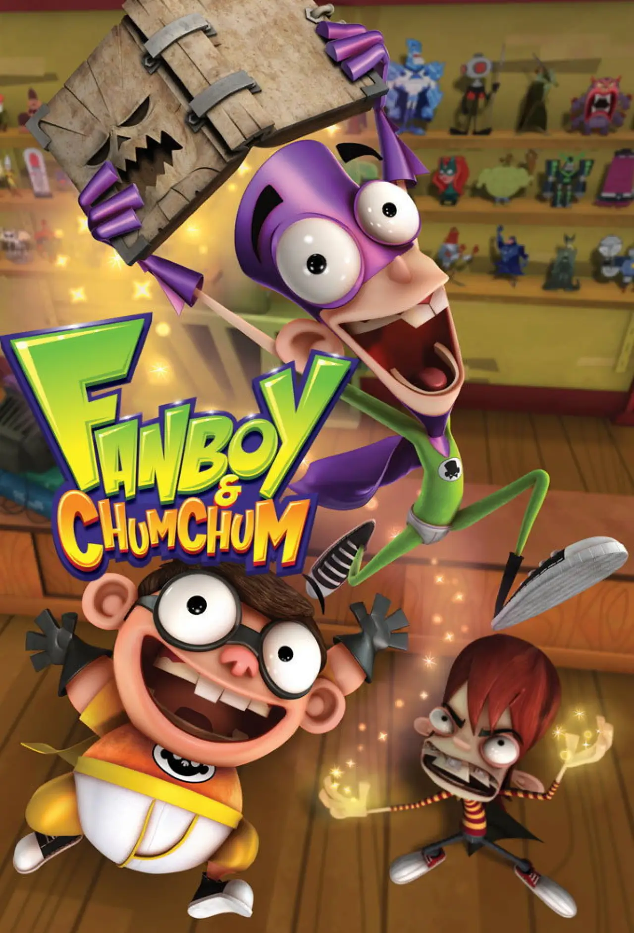 Series poster "Fanboy and Chum Chum"