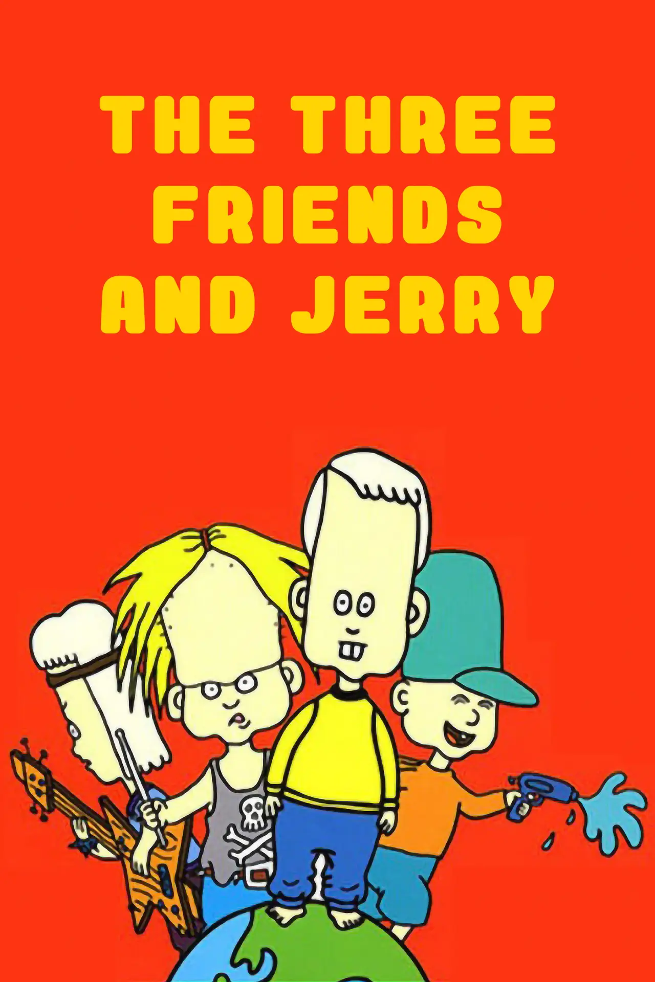 Series poster "The Three Friends and Jerry"