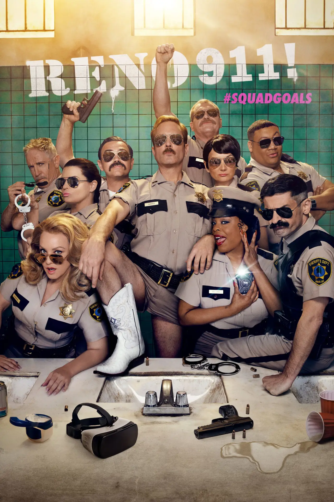Series poster "Reno 911!"