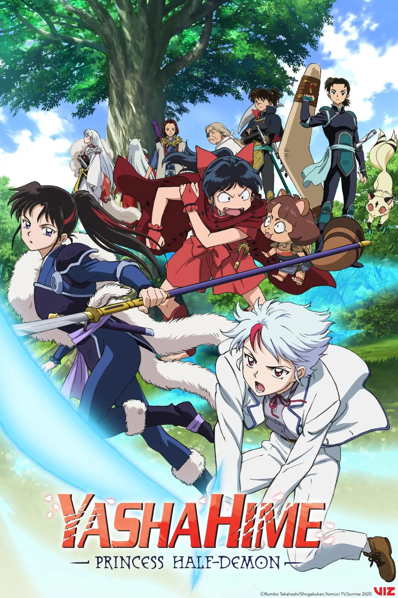Постер к сериалу "Yashahime: Princess Half-Demon"
