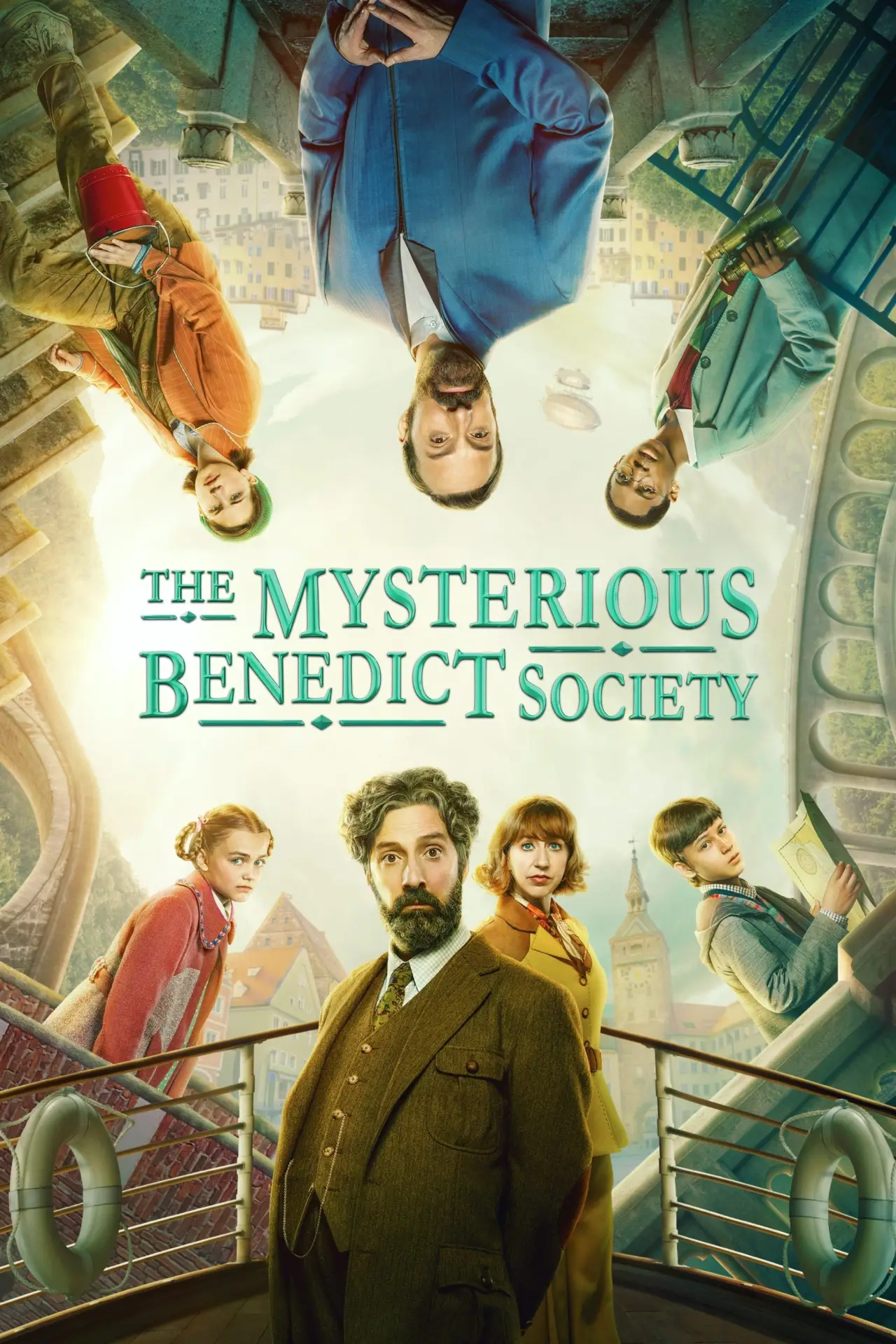 Постер к сериалу "The Mysterious Benedict Society"