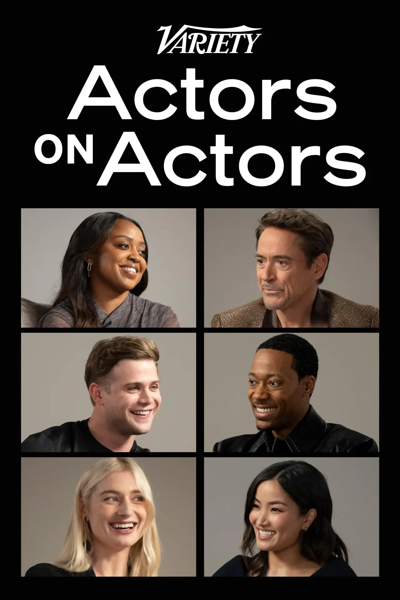 Series poster "Variety Studio: Actors on Actors"