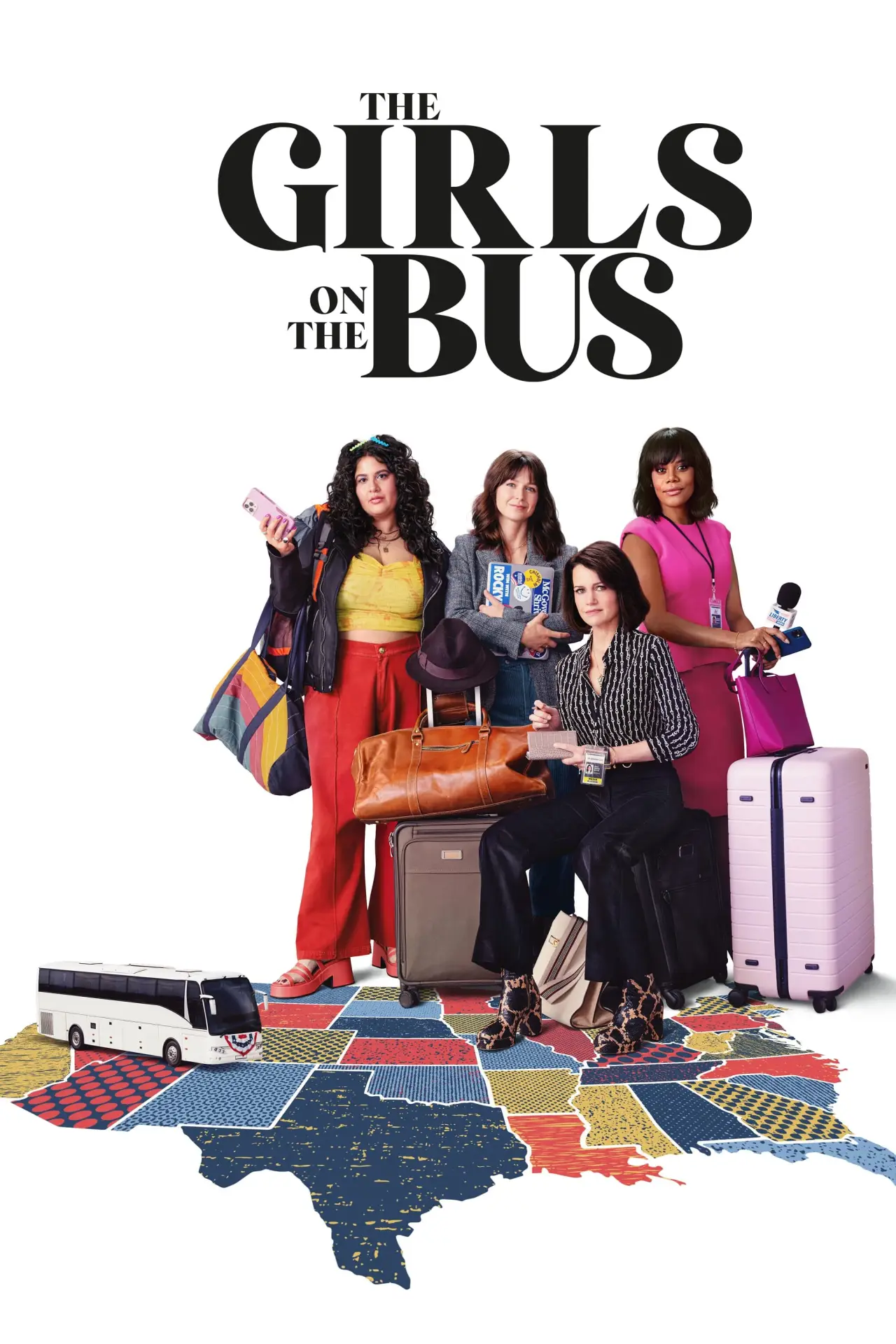 Series poster "The Girls on the Bus"