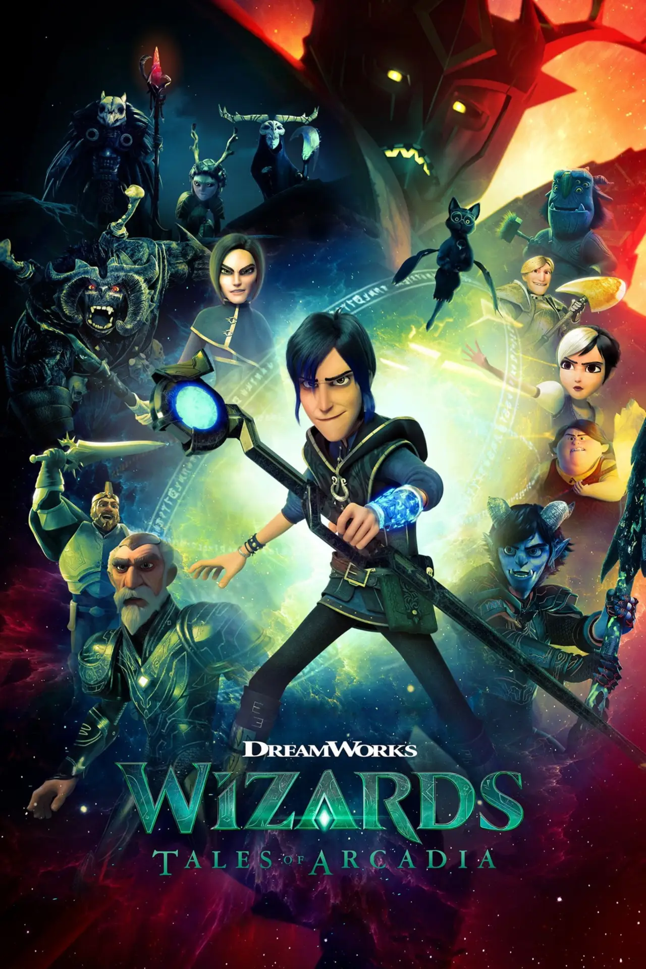 Series poster "Wizards: Tales of Arcadia"
