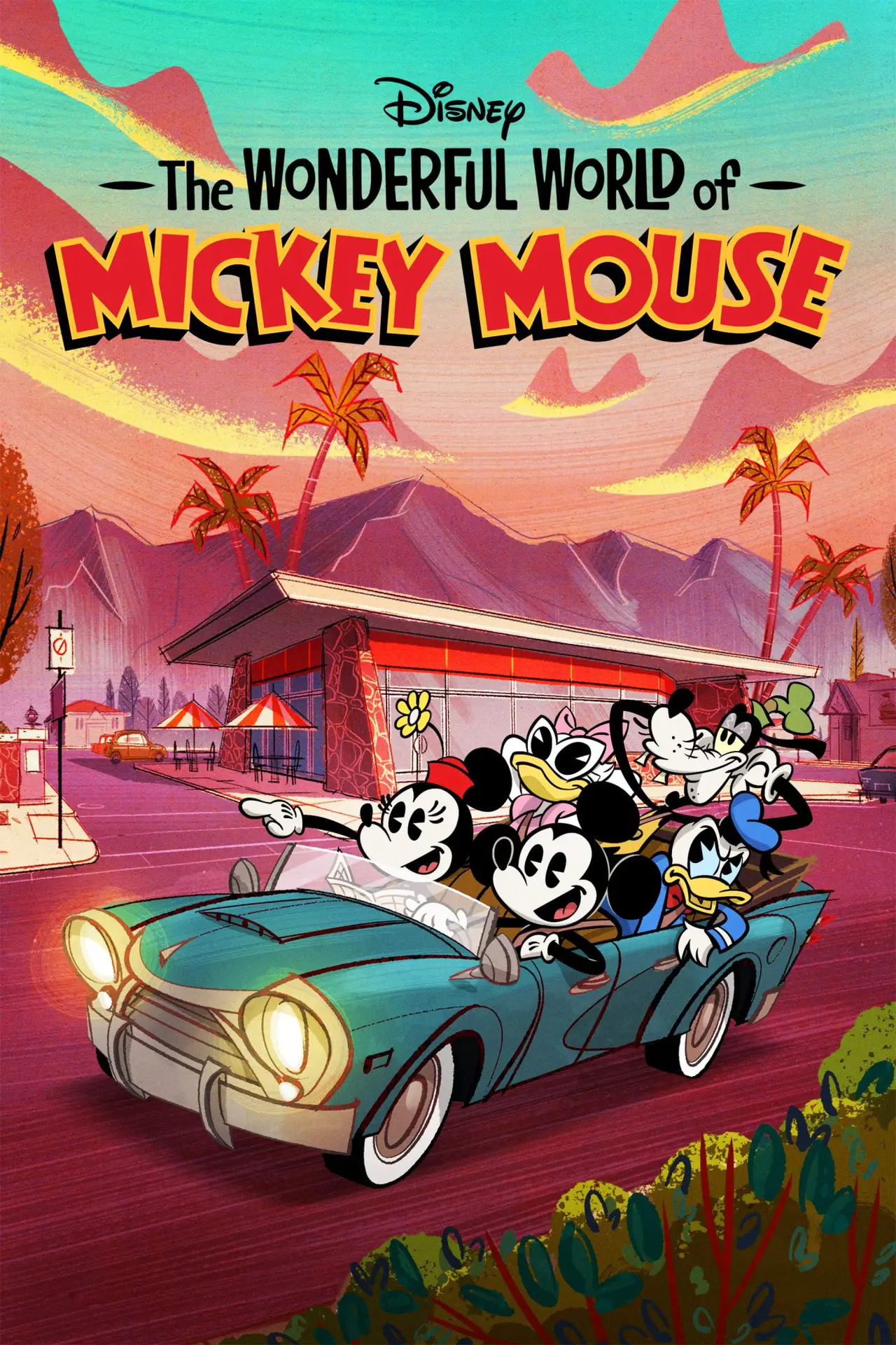 Series poster "The Wonderful World of Mickey Mouse"
