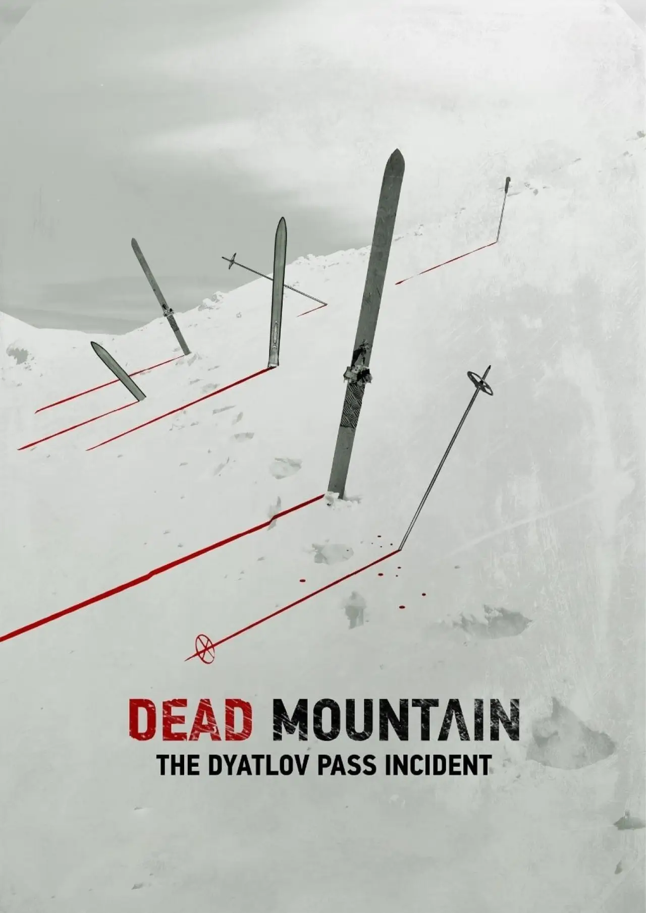 Series poster "Dead Mountain: The Dyatlov Pass Incident"