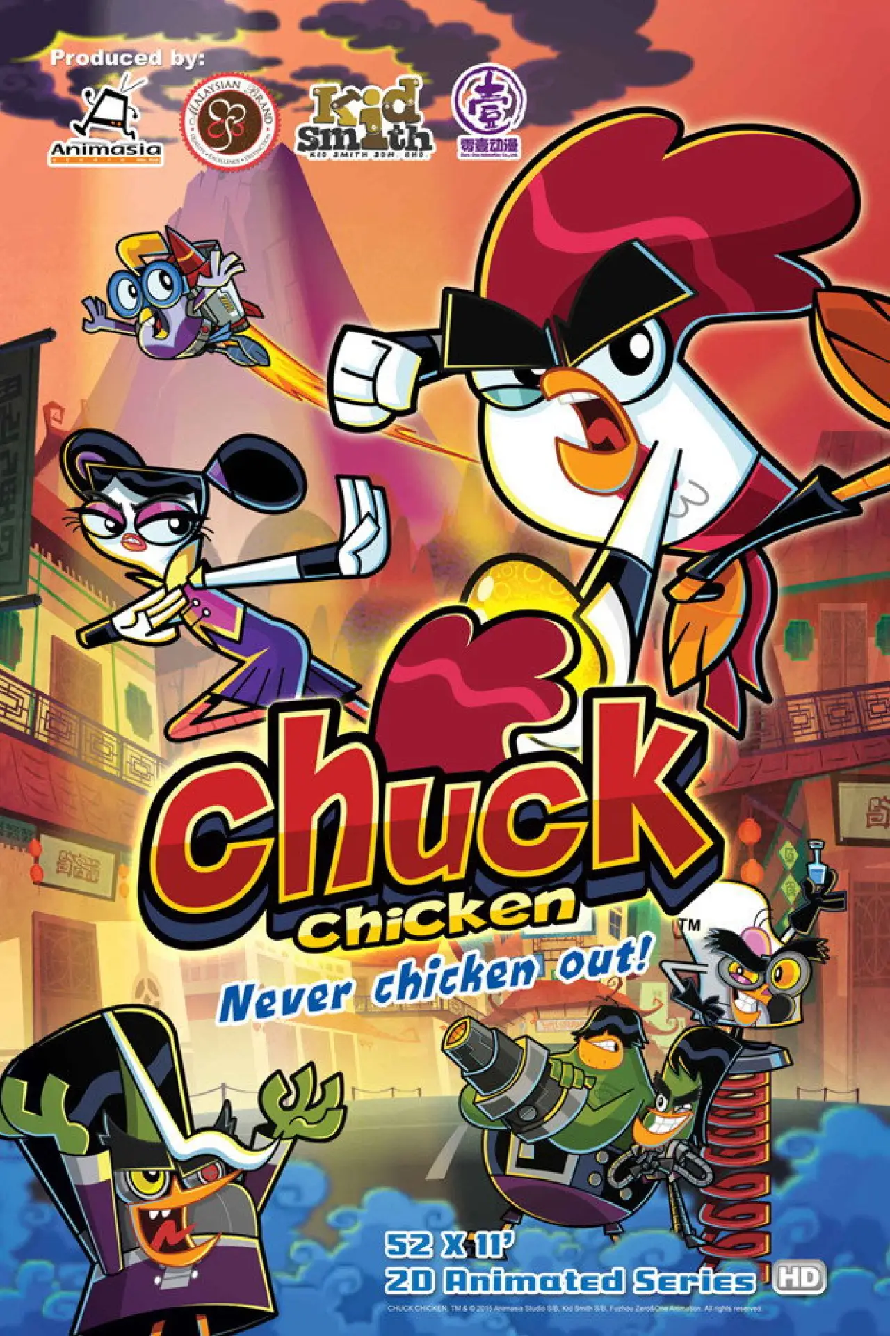 Series poster "Chuck Chicken"