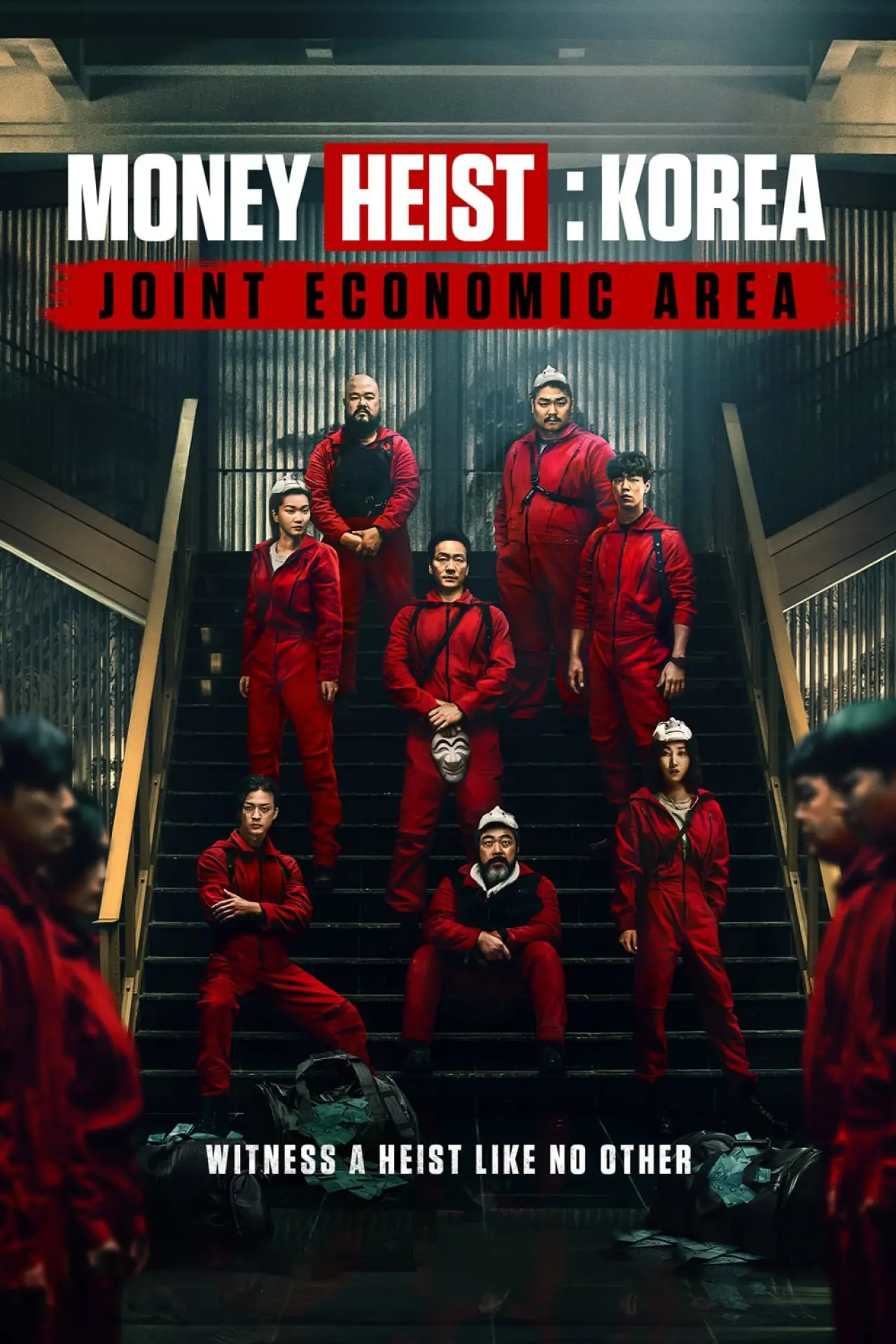 Series poster "Money Heist: Korea - Joint Economic Area"