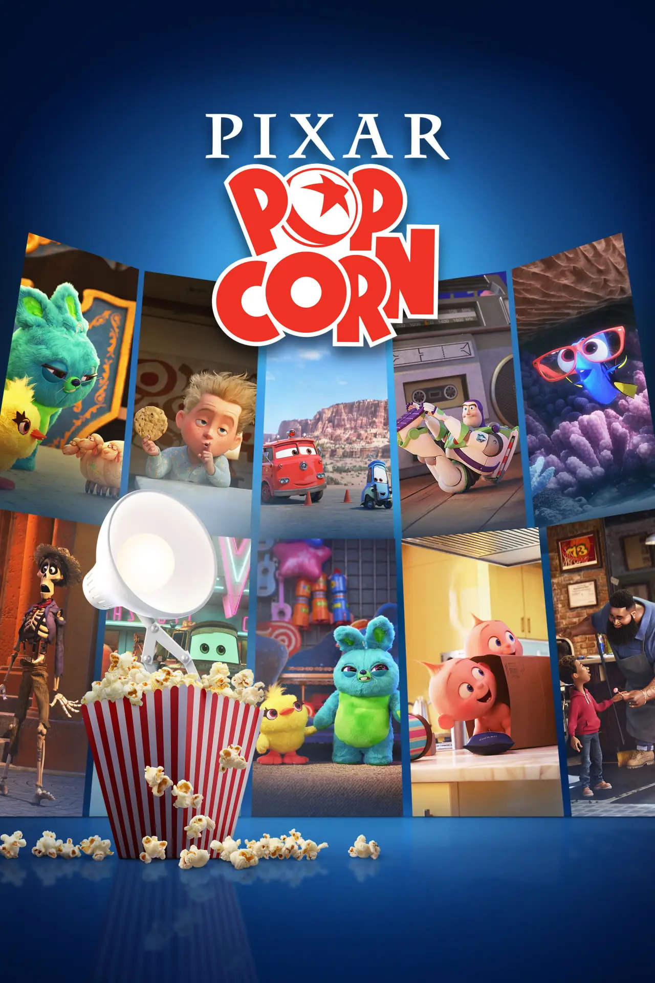 Series poster "Pixar Popcorn"