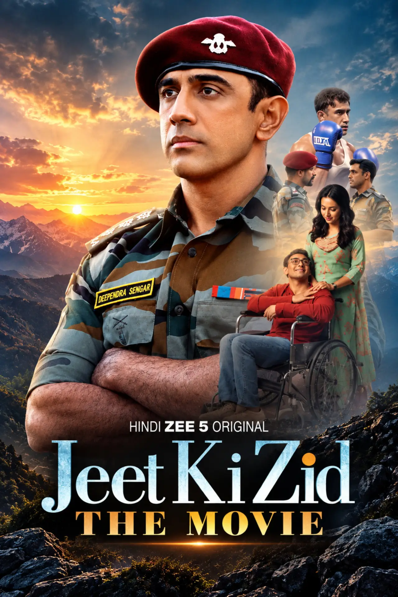 Series poster "Jeet Ki Zid"