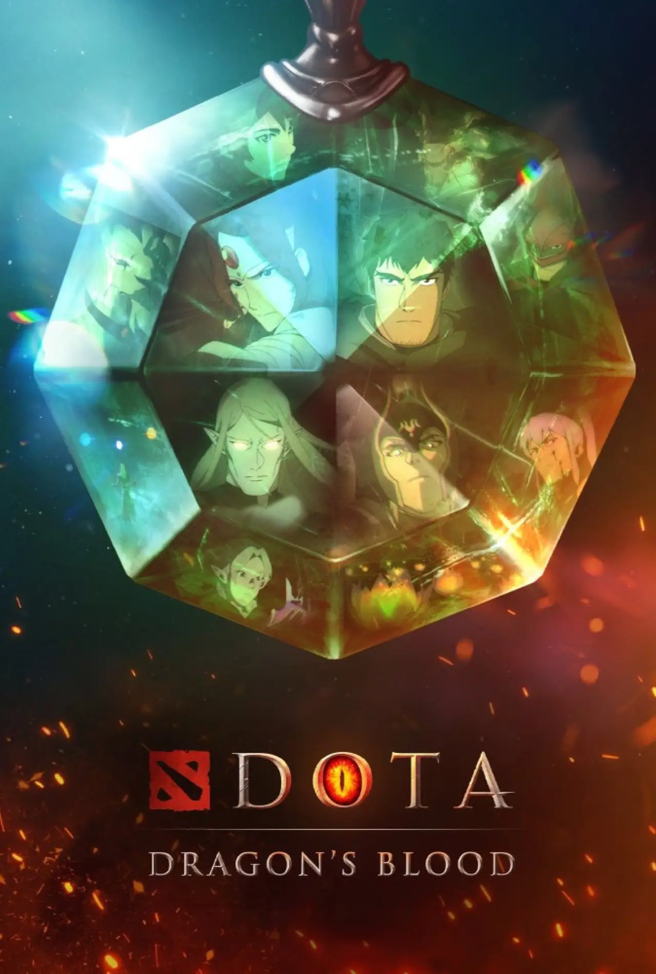 Series poster "DOTA: Dragon