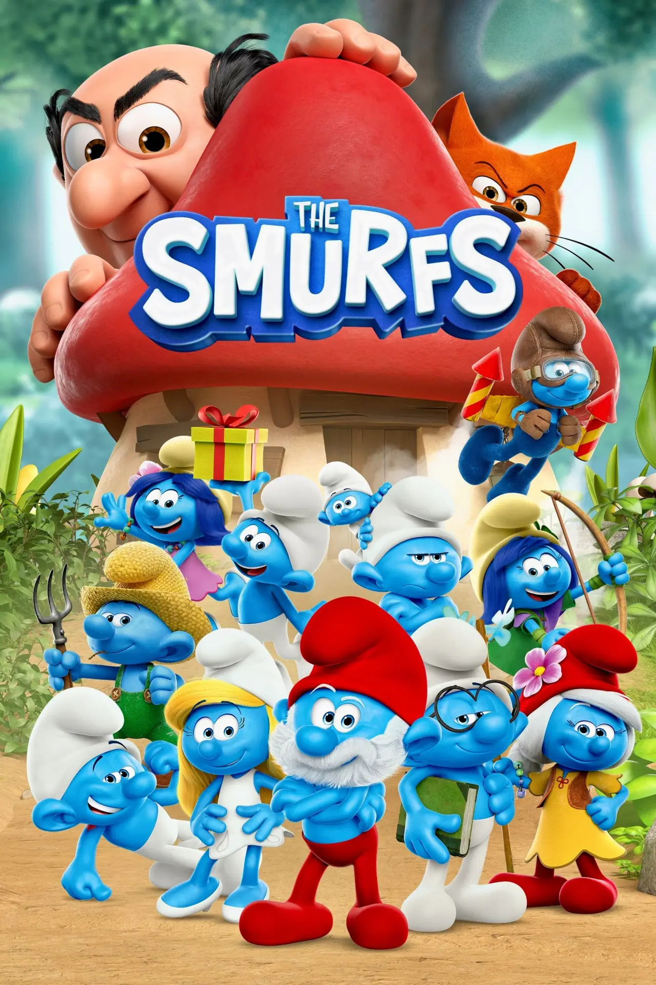 Series poster "The Smurfs"