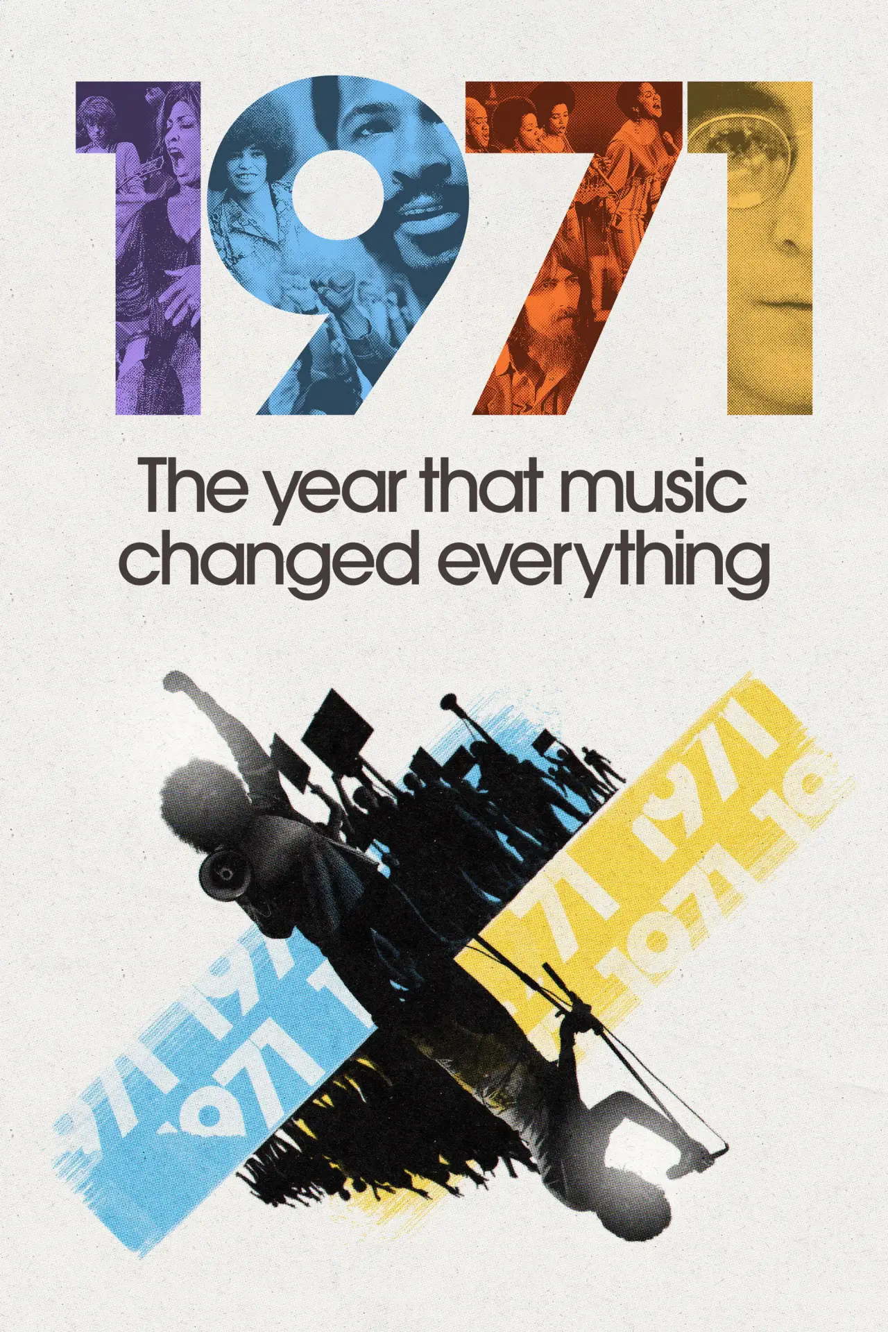 Series poster "1971: The Year That Music Changed Everything"
