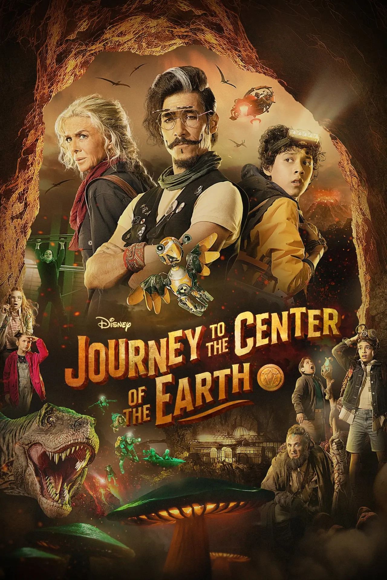 Series poster "Journey to the Center of the Earth"