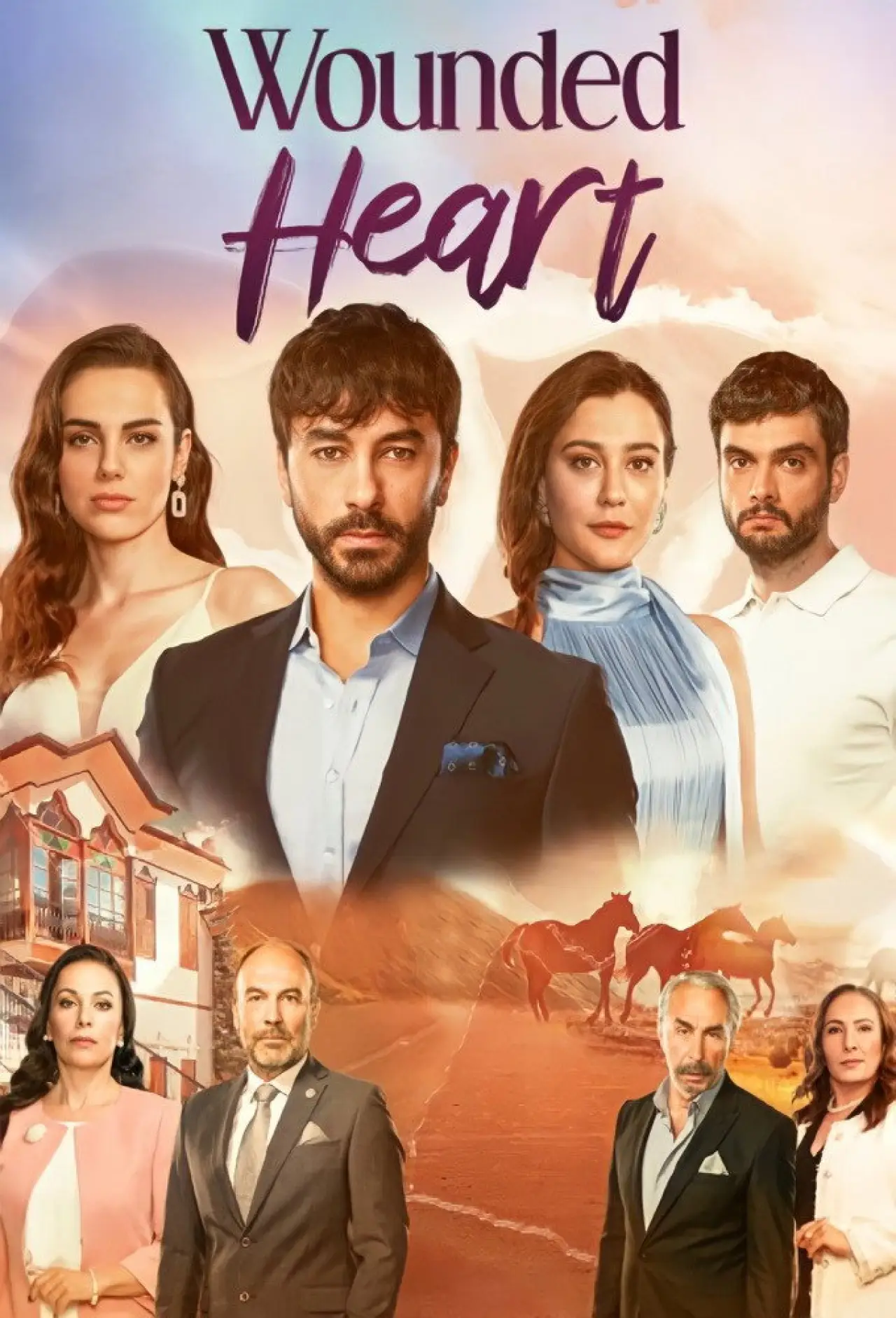 Series poster "Wounded Heart"