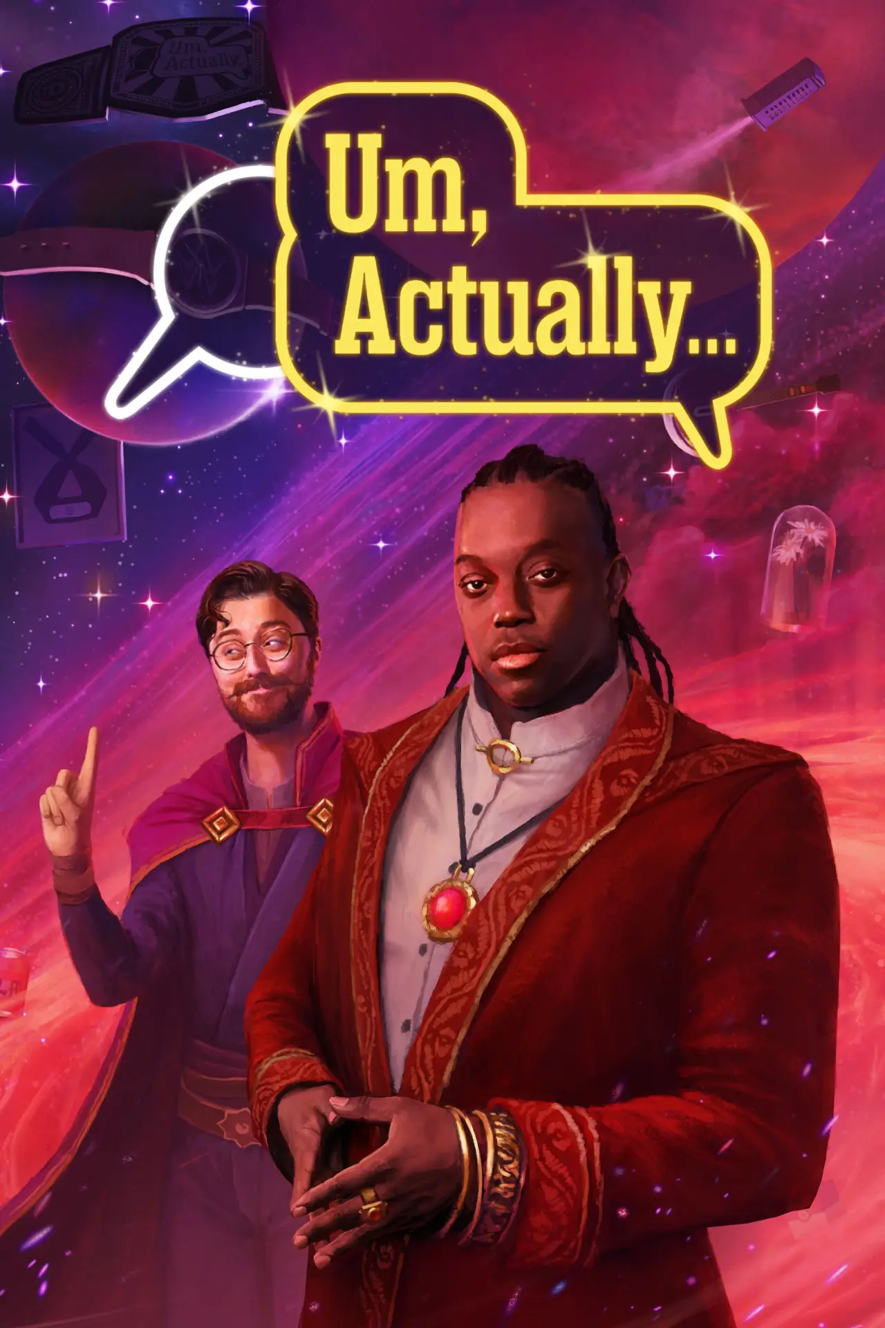 Постер к сериалу "Um, Actually..."