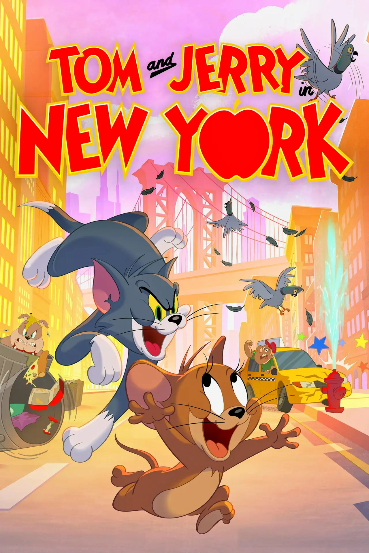 Series poster "Tom and Jerry in New York"