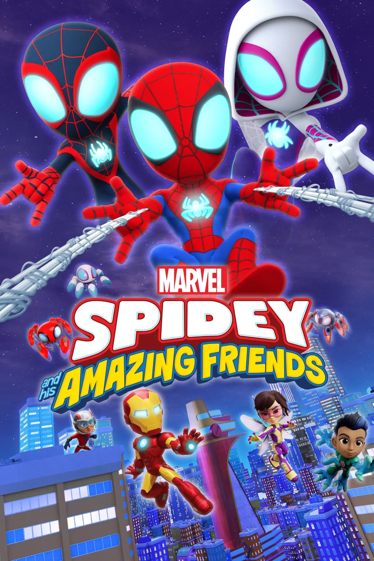Постер к сериалу "Spidey and His Amazing Friends"