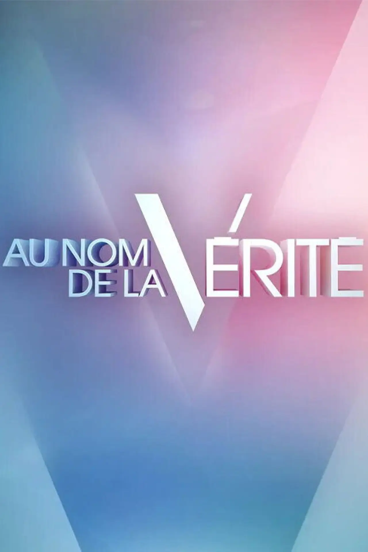 Series poster "Au nom de la vérité"