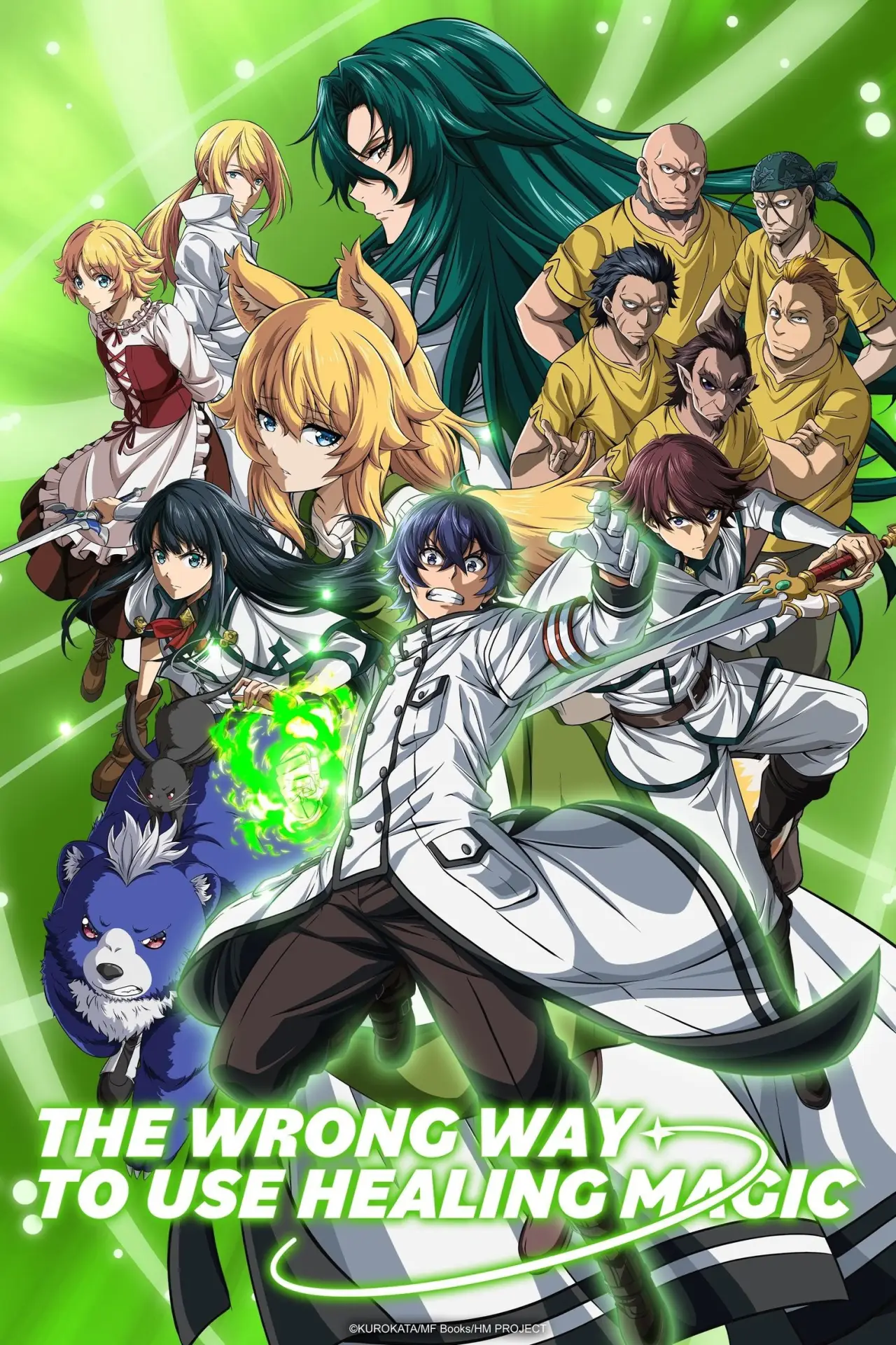 Series poster "The Wrong Way to Use Healing Magic"