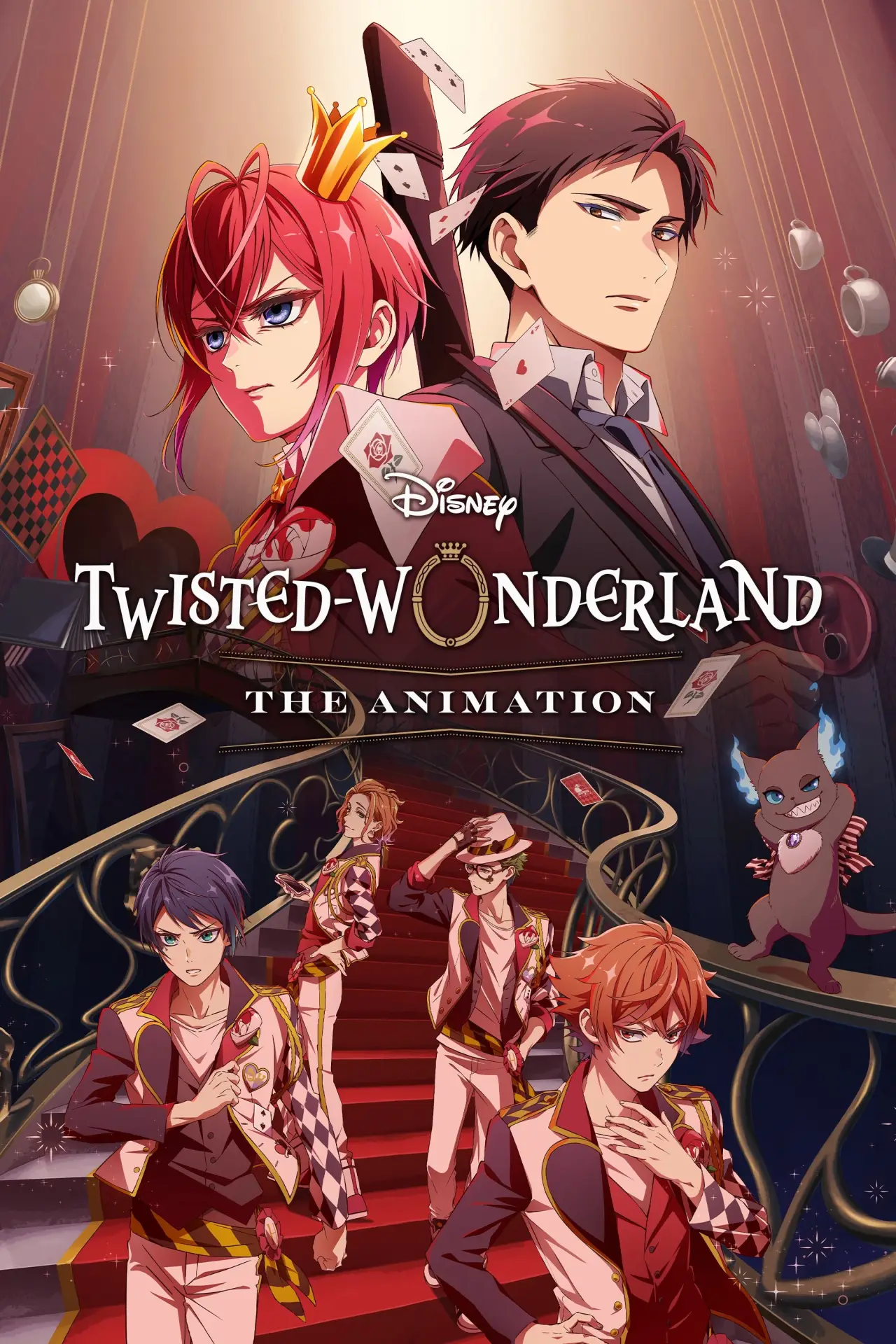 Series poster "Disney Twisted-Wonderland: The Animation"