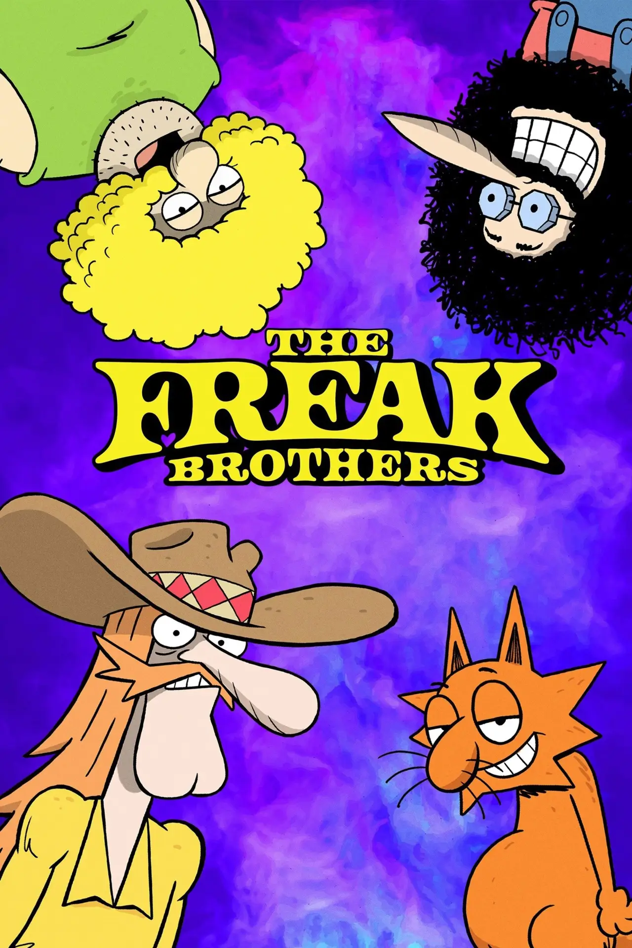 Series poster "The Freak Brothers"