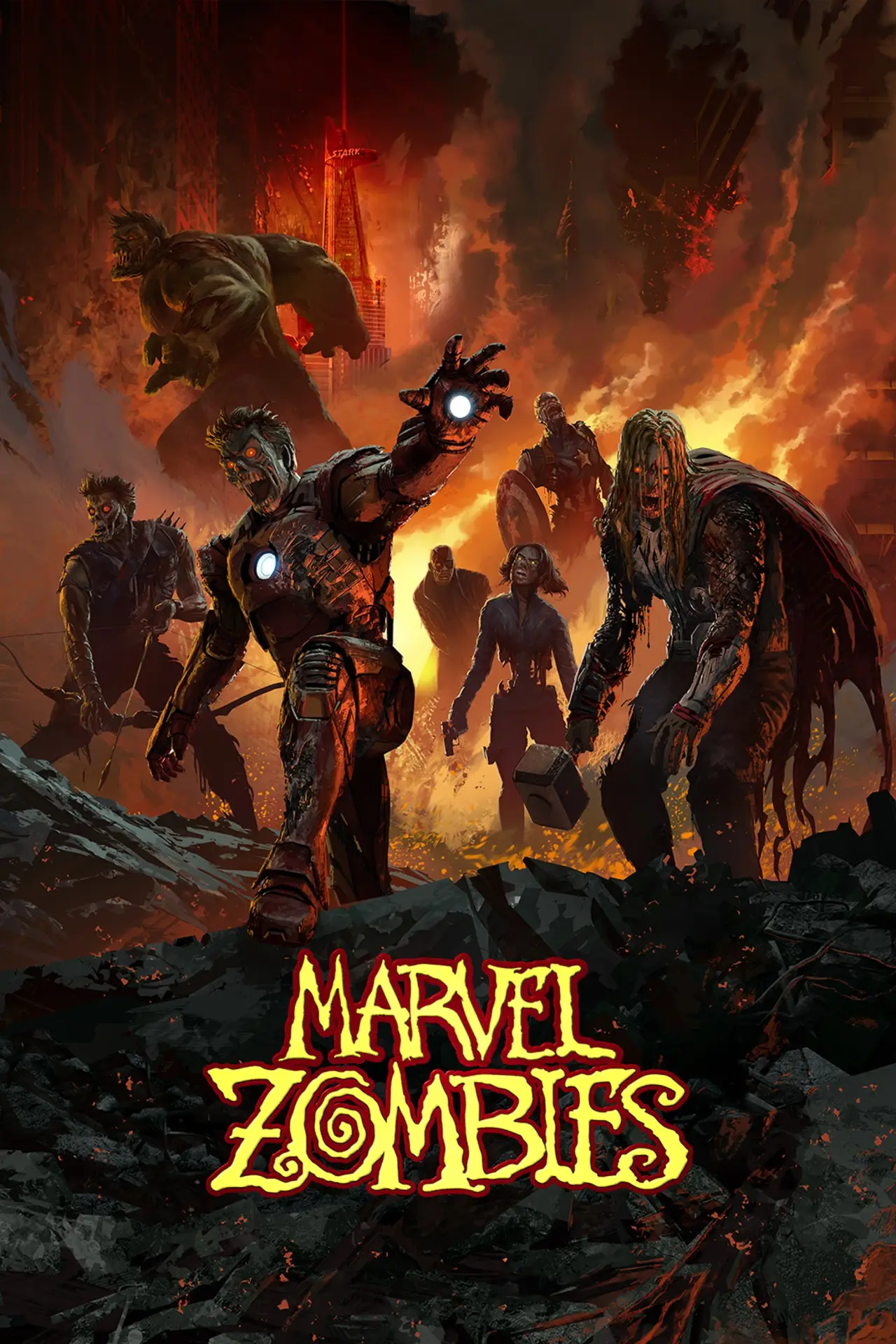 Постер к сериалу "Marvel Zombies"
