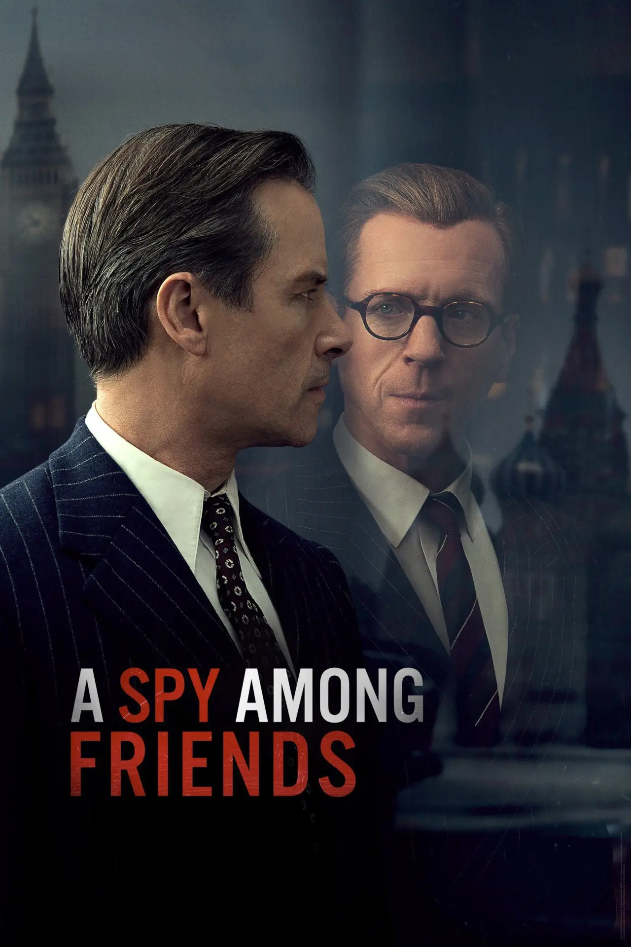 Series poster "A Spy Among Friends"
