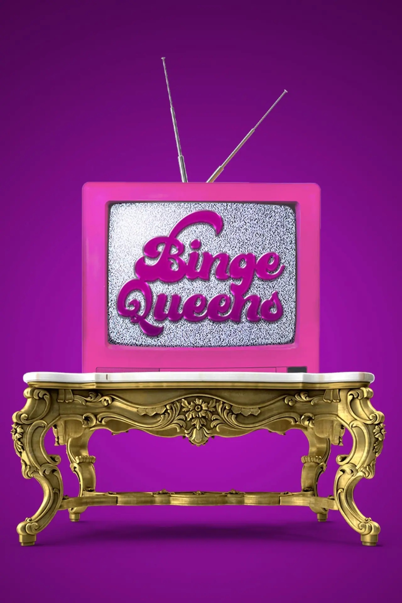 Постер к сериалу "Binge Queens"