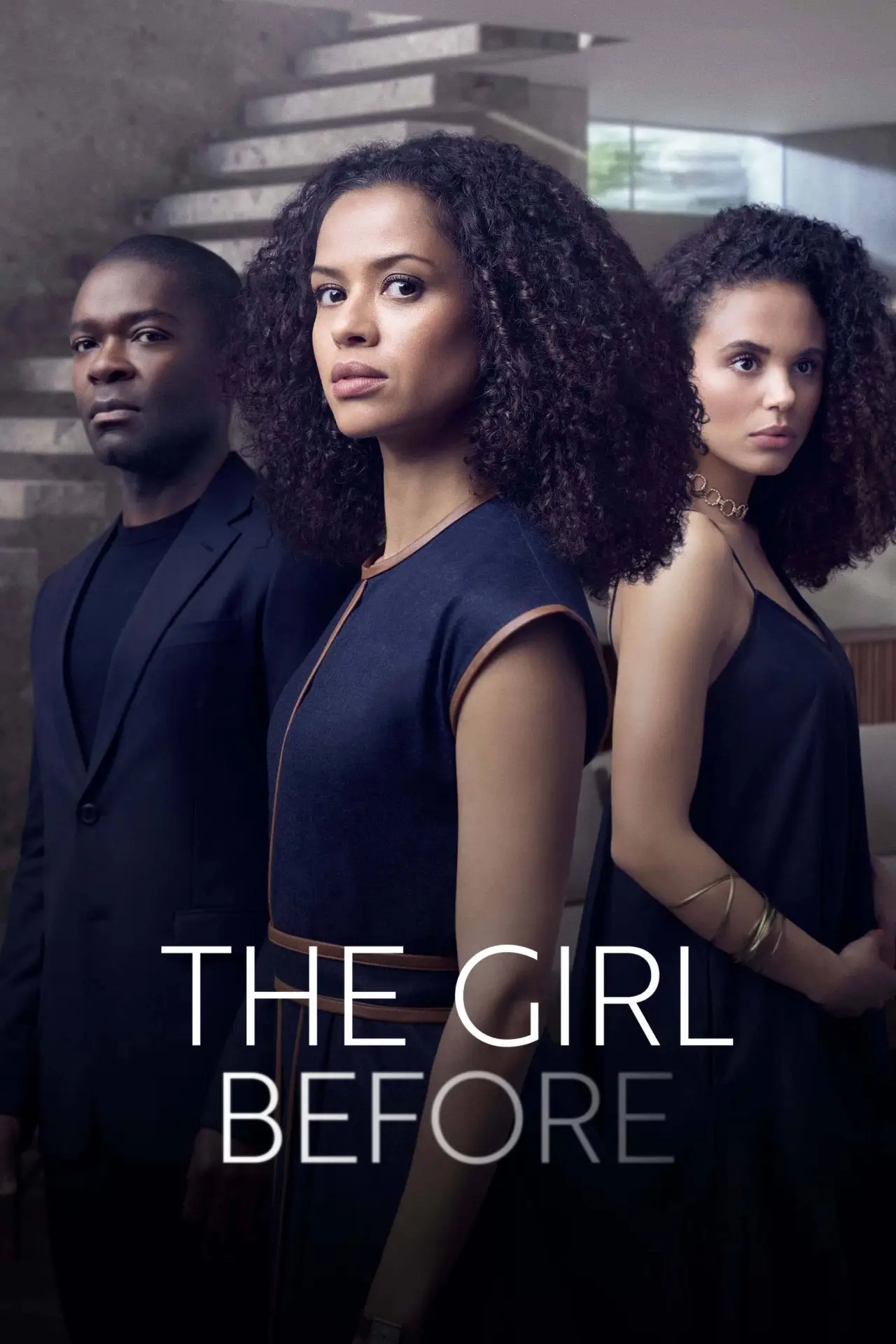 Series poster "The Girl Before"