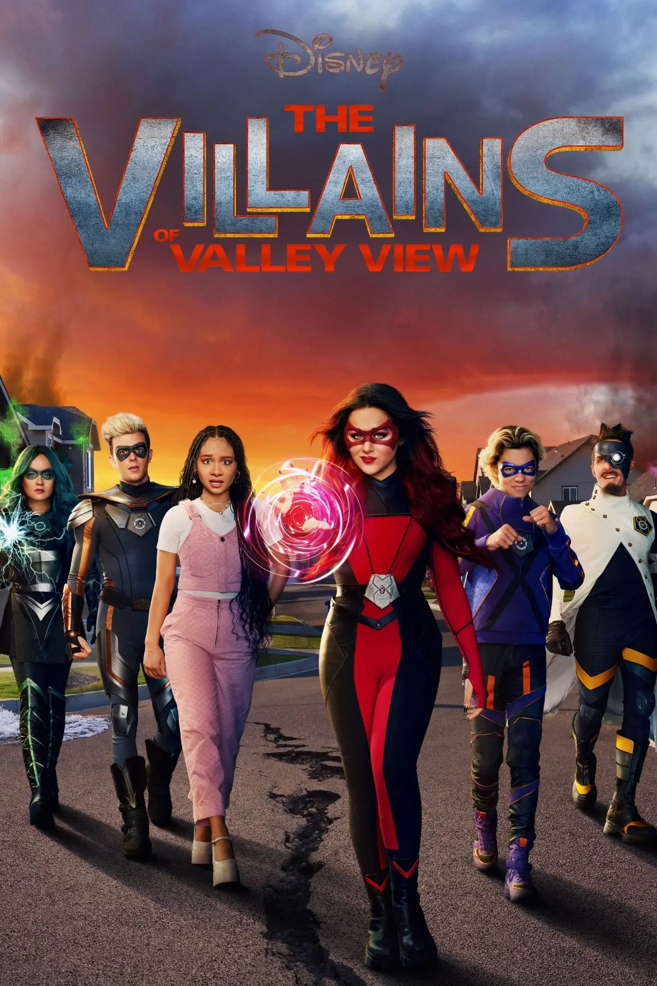 Series poster "The Villains of Valley View"