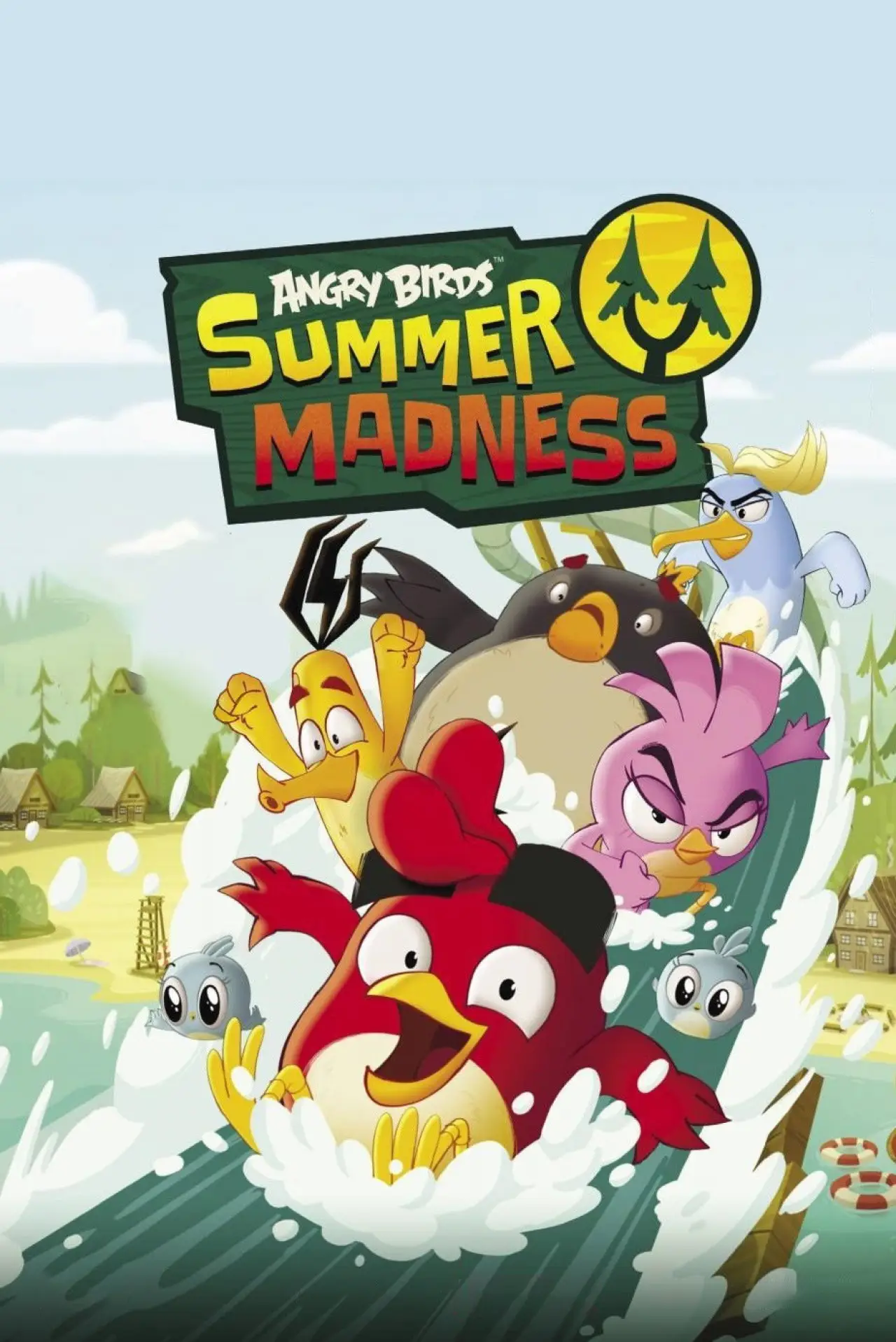 Series poster "Angry Birds: Summer Madness"