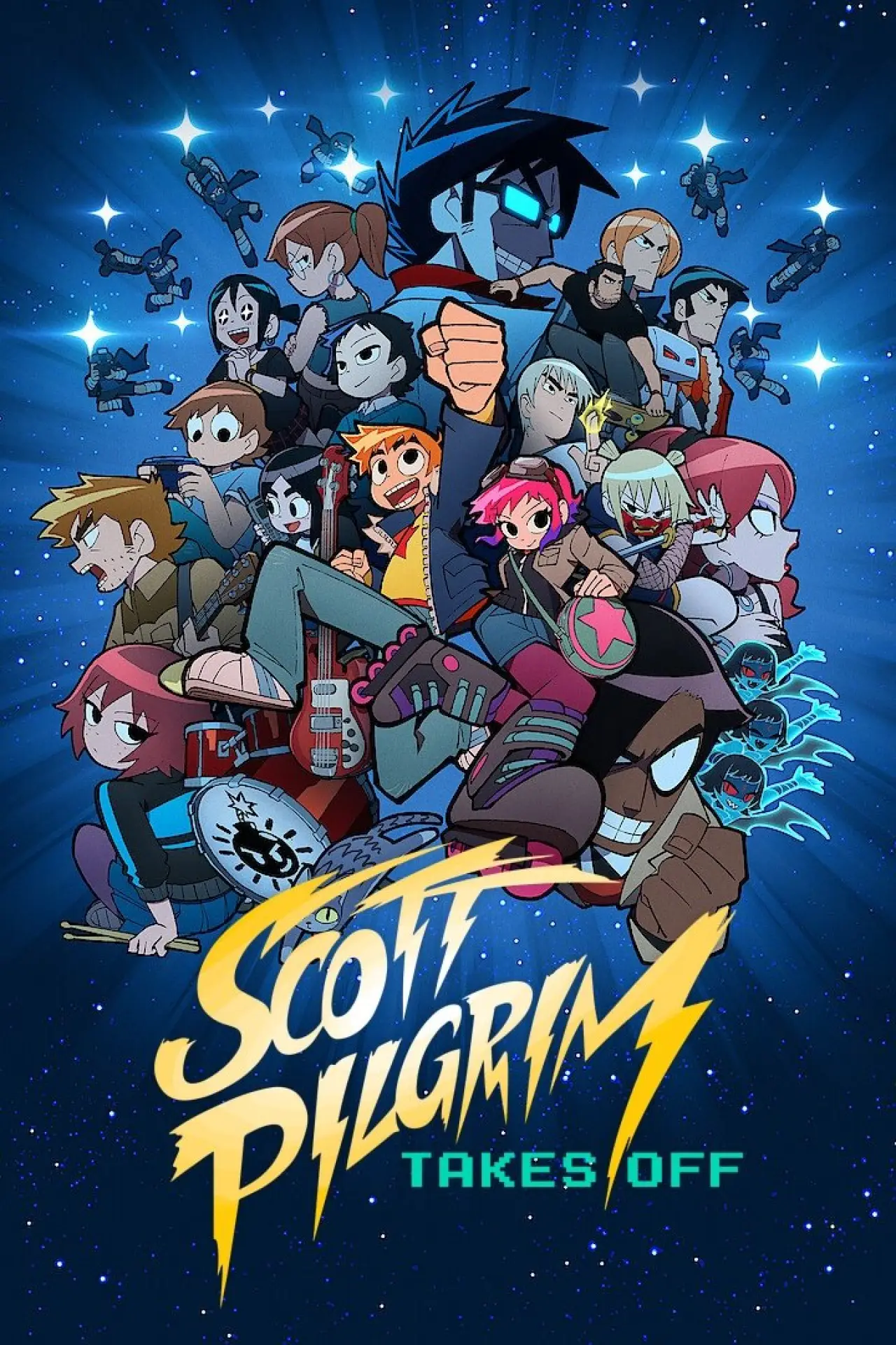 Постер к сериалу "Scott Pilgrim Takes Off"