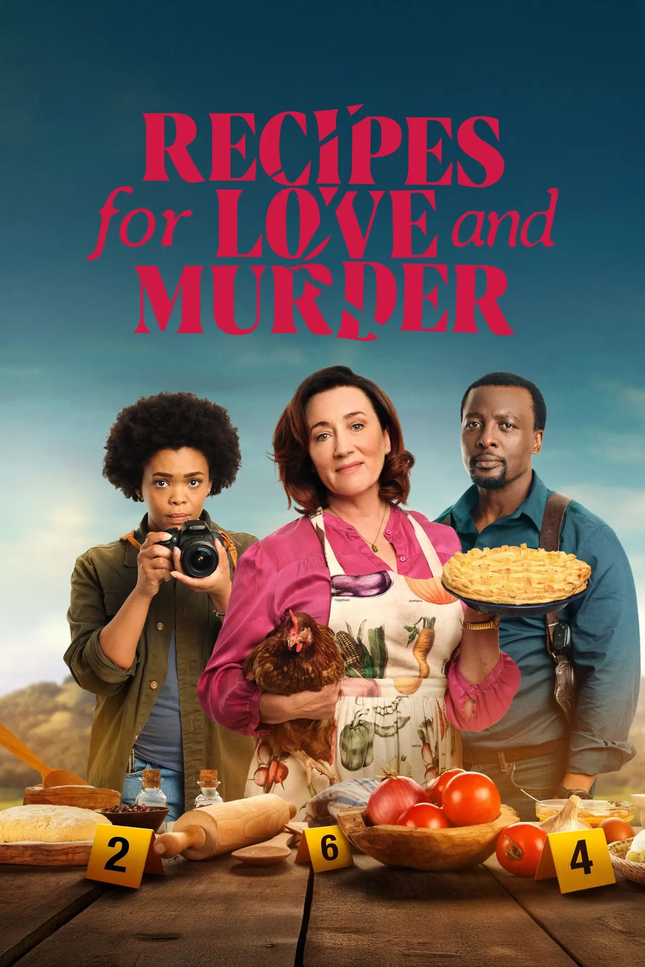 Series poster "Recipes for Love and Murder"