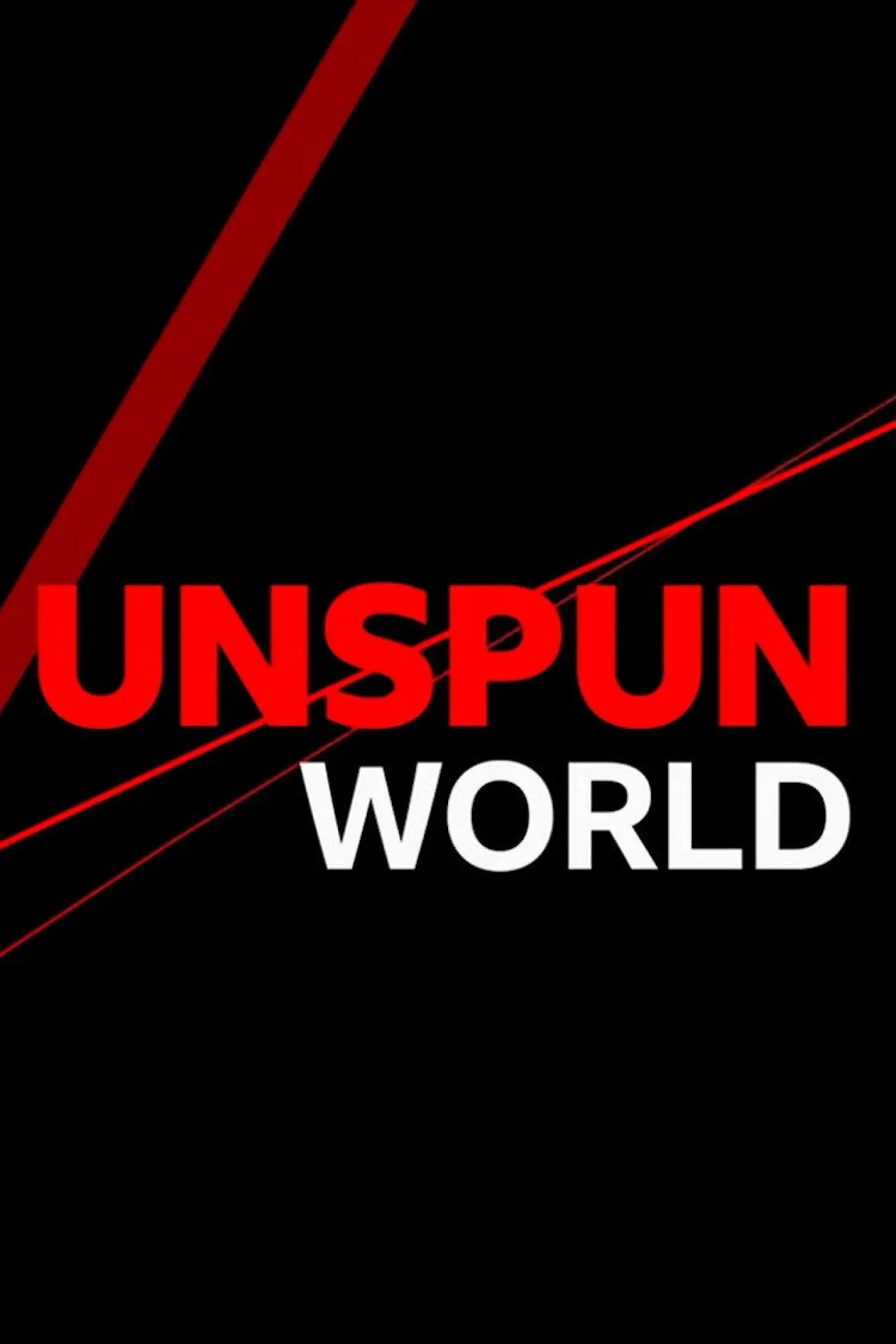 Series poster "Unspun World with John Simpson"
