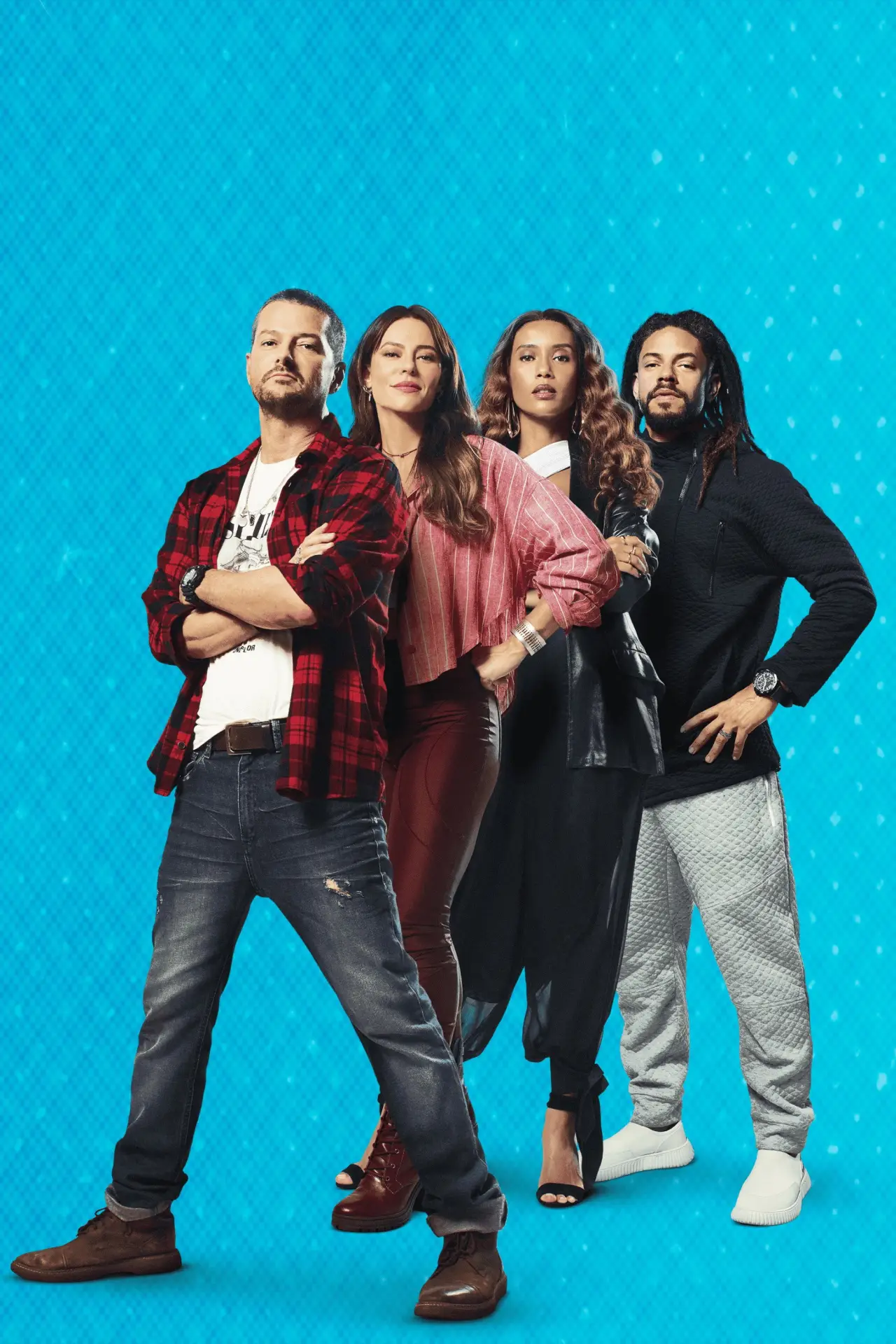 Series poster "Cara e Coragem"