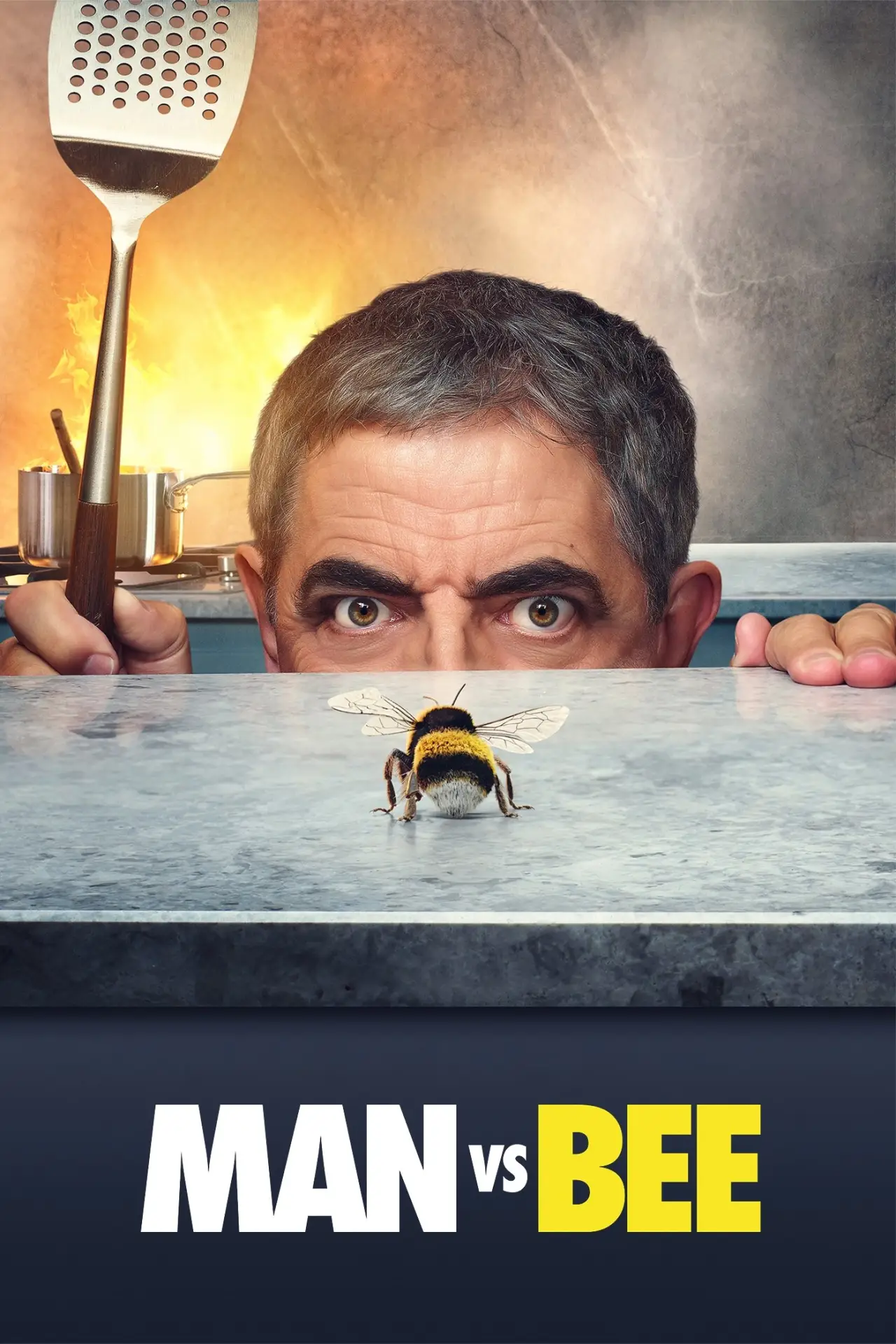 Постер к сериалу "Man vs Bee"