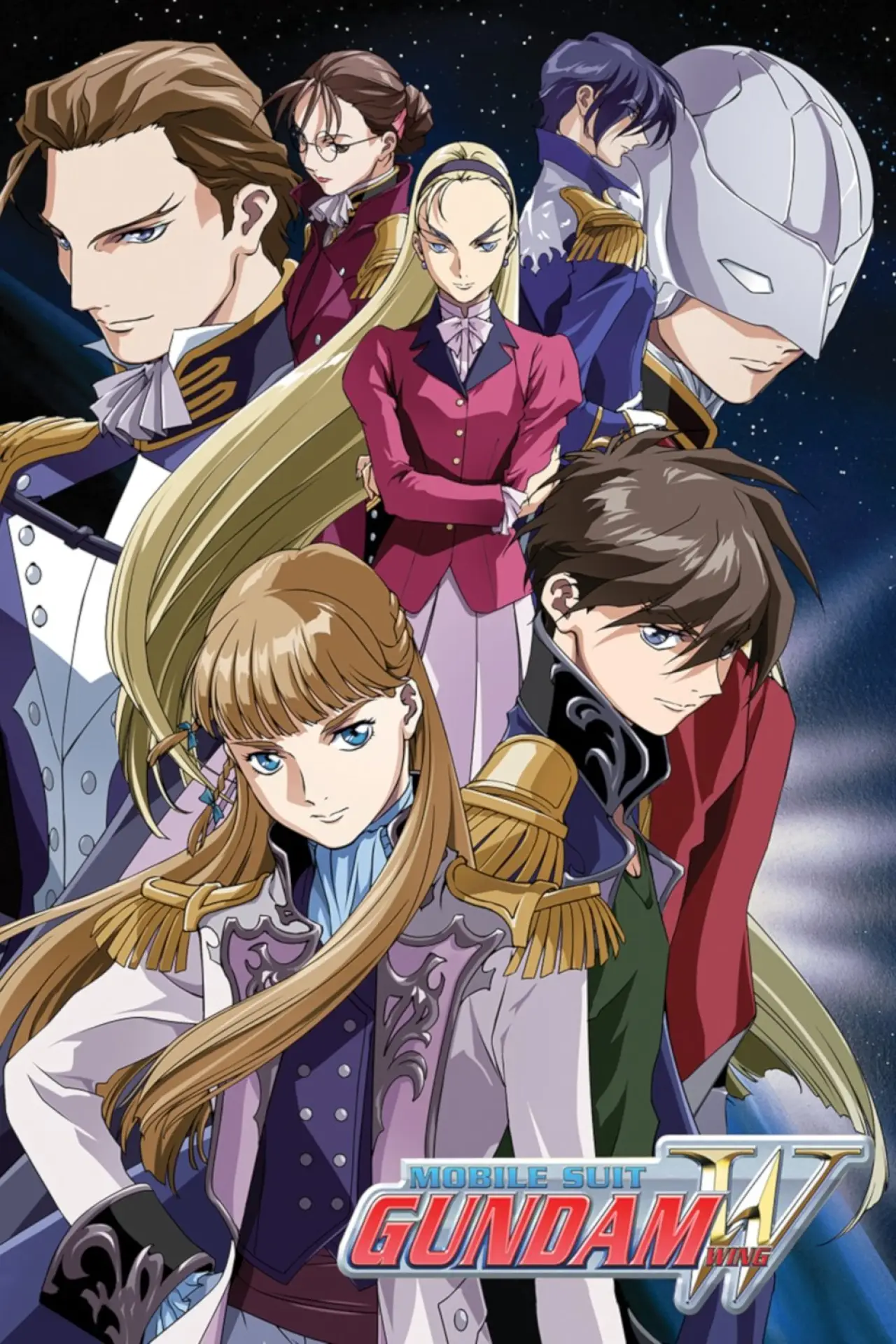 Постер к сериалу "Mobile Suit Gundam Wing"