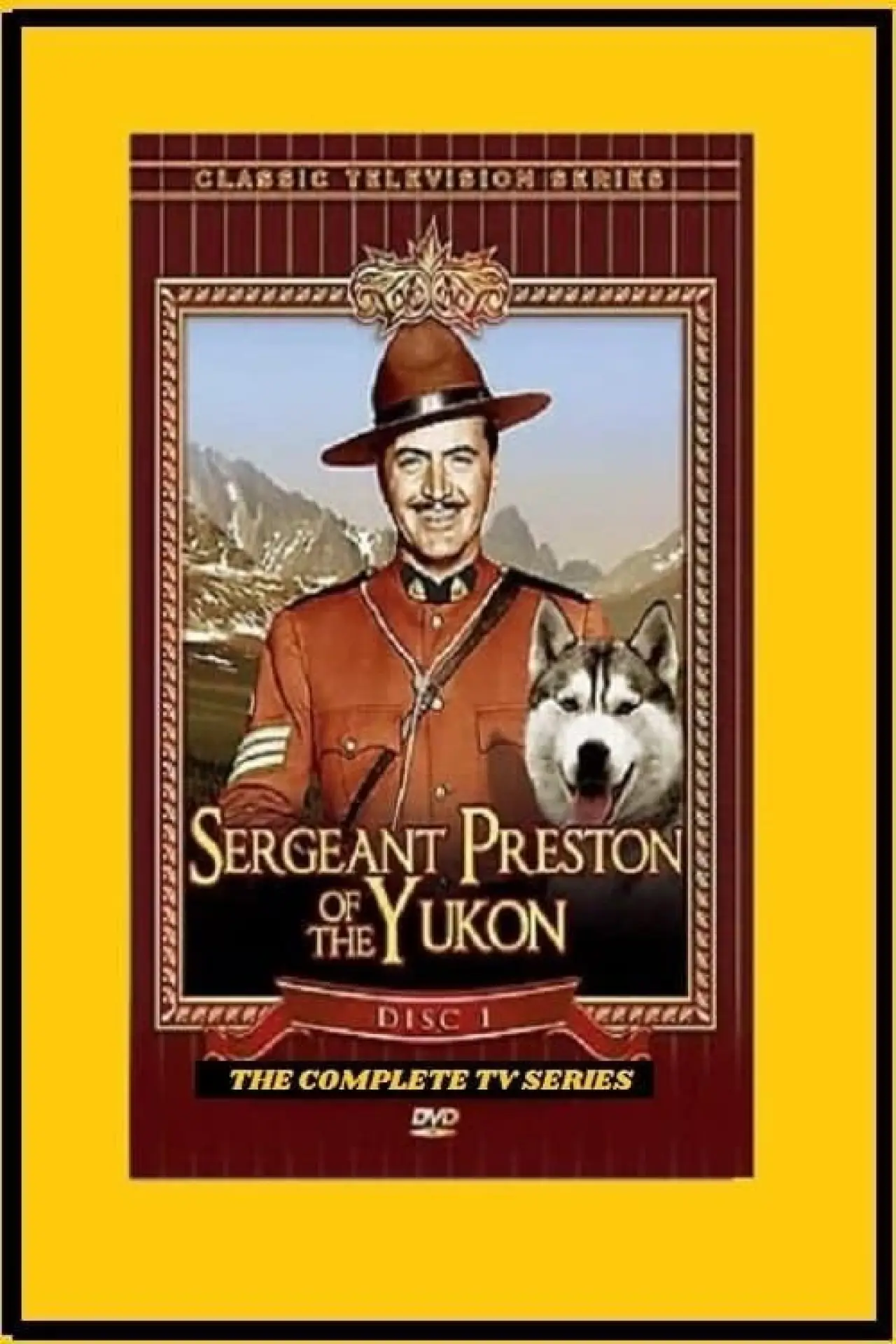 Series poster "Sergeant Preston of the Yukon"
