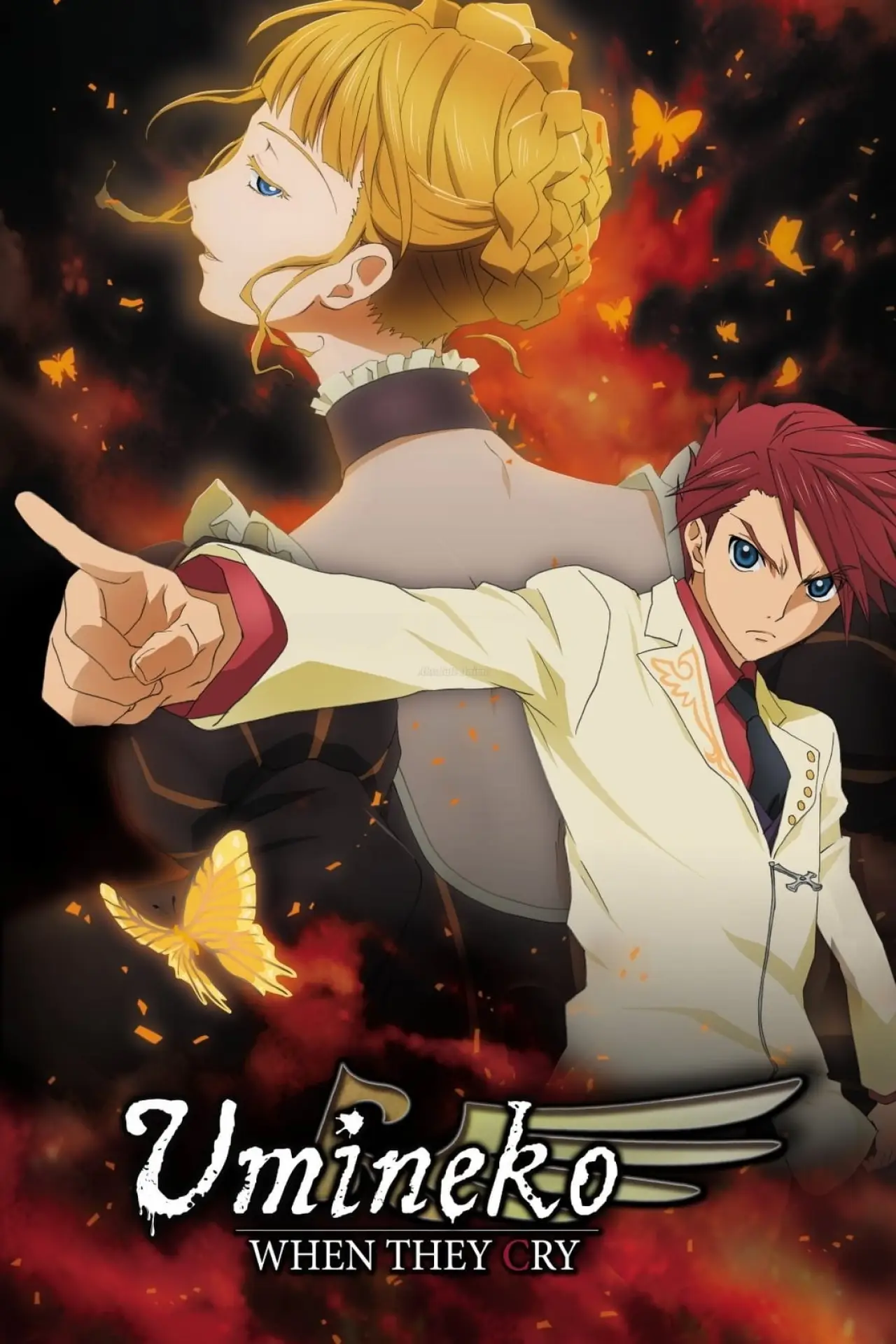 Постер к сериалу "Umineko: When They Cry"