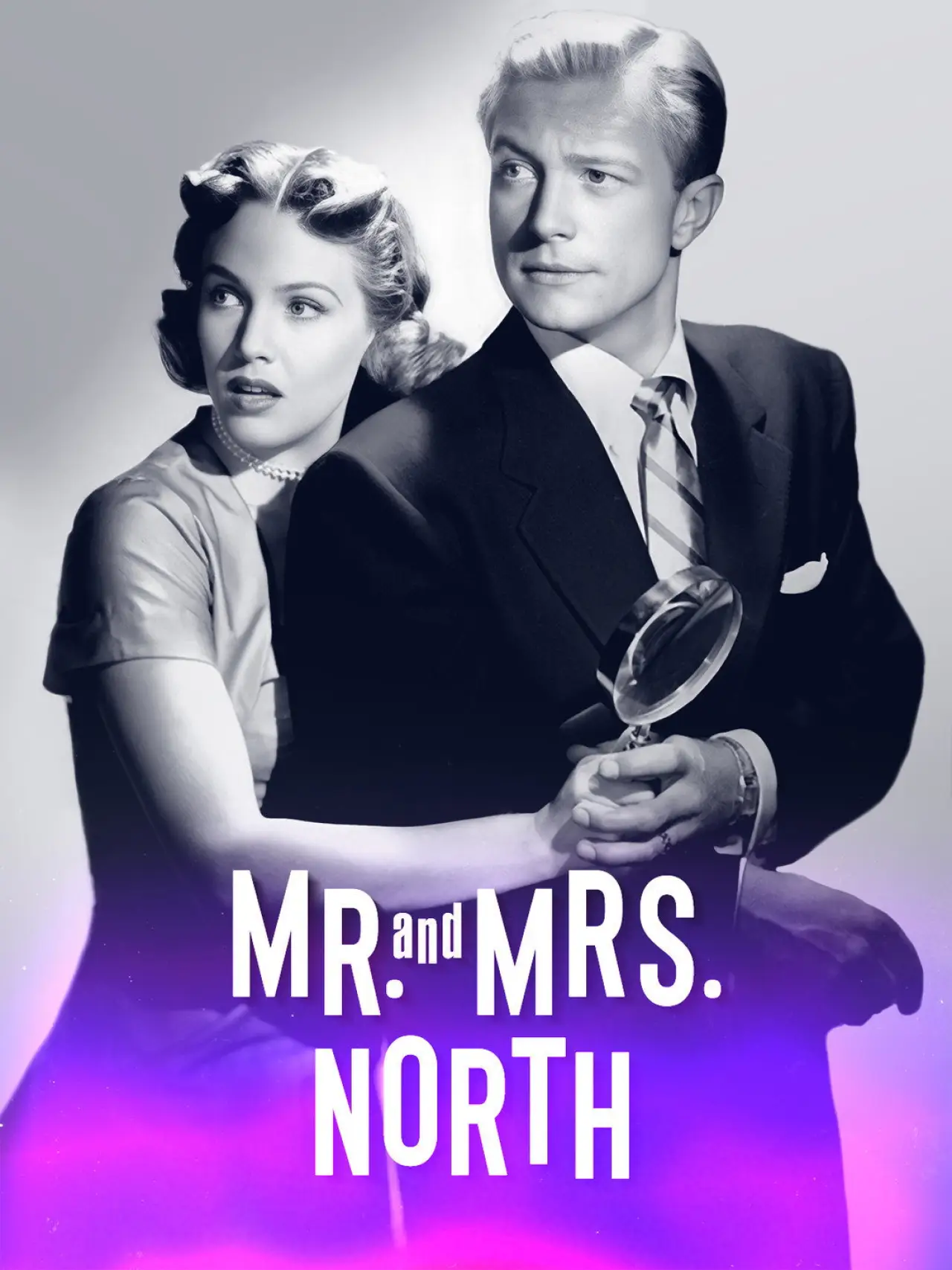 Series poster "Mr. & Mrs. North"