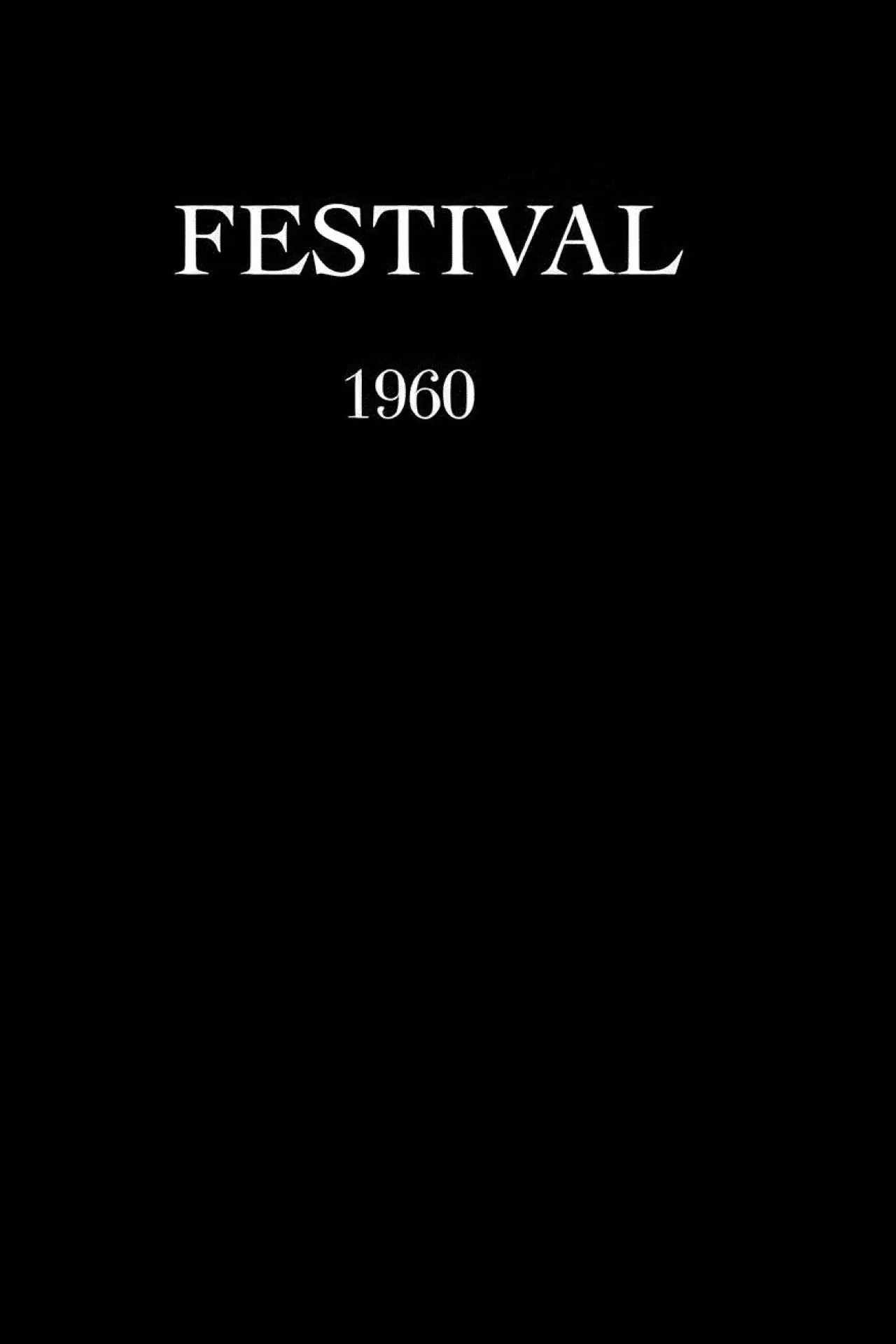 Постер к сериалу "Festival"