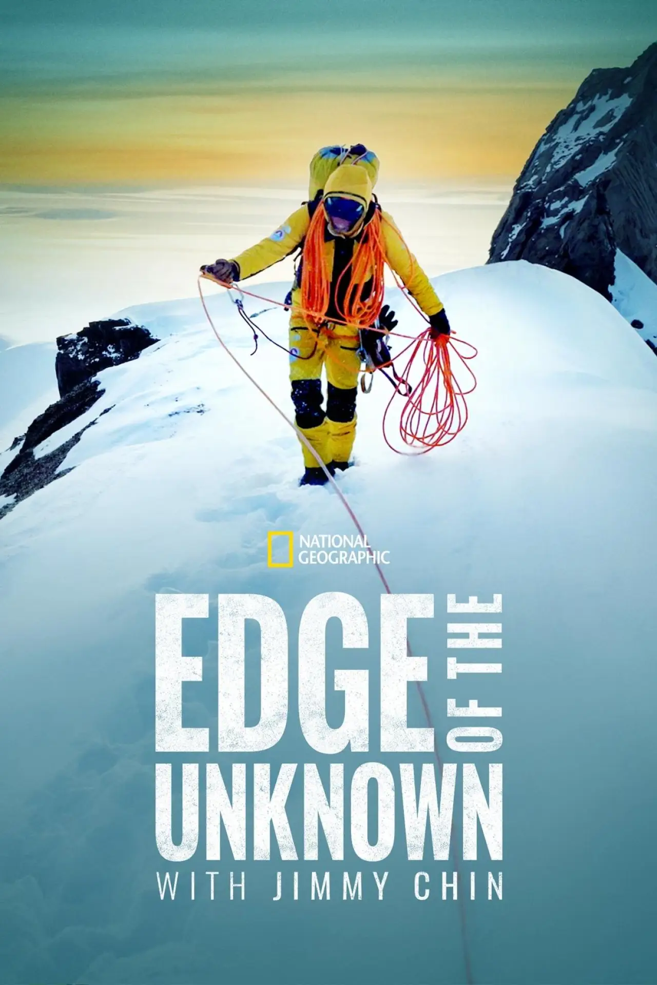 Series poster "Edge of the Unknown with Jimmy Chin"