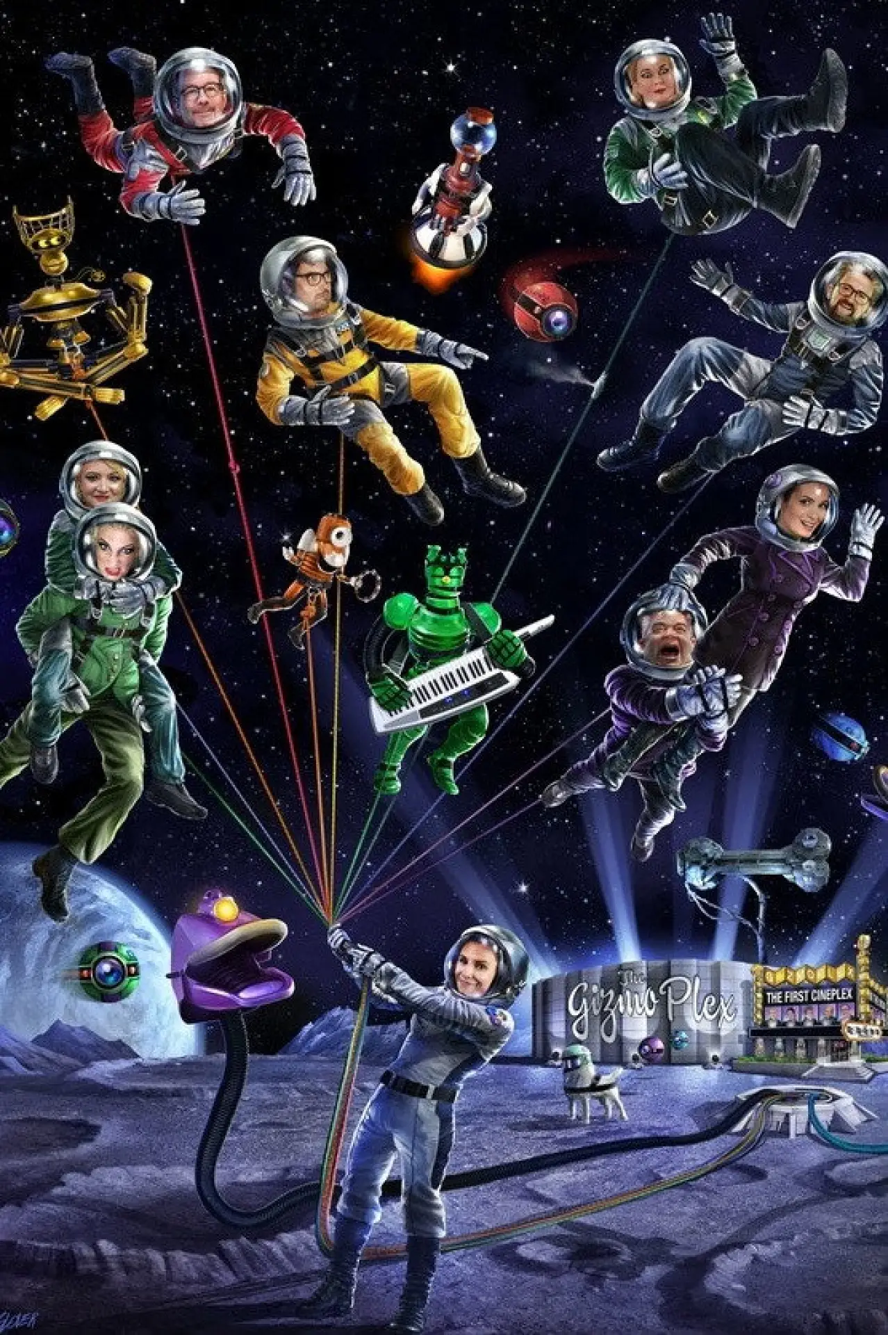 Series poster "Mystery Science Theater 3000"