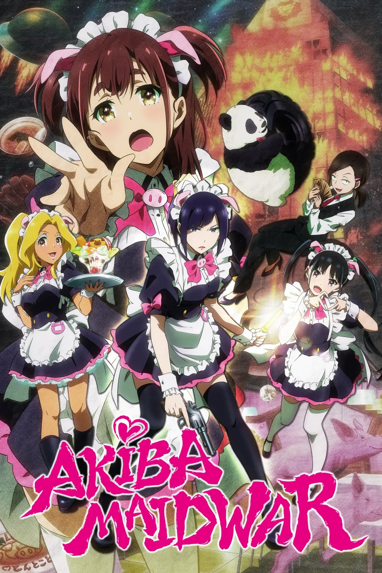 Series poster "Akiba Maid War"