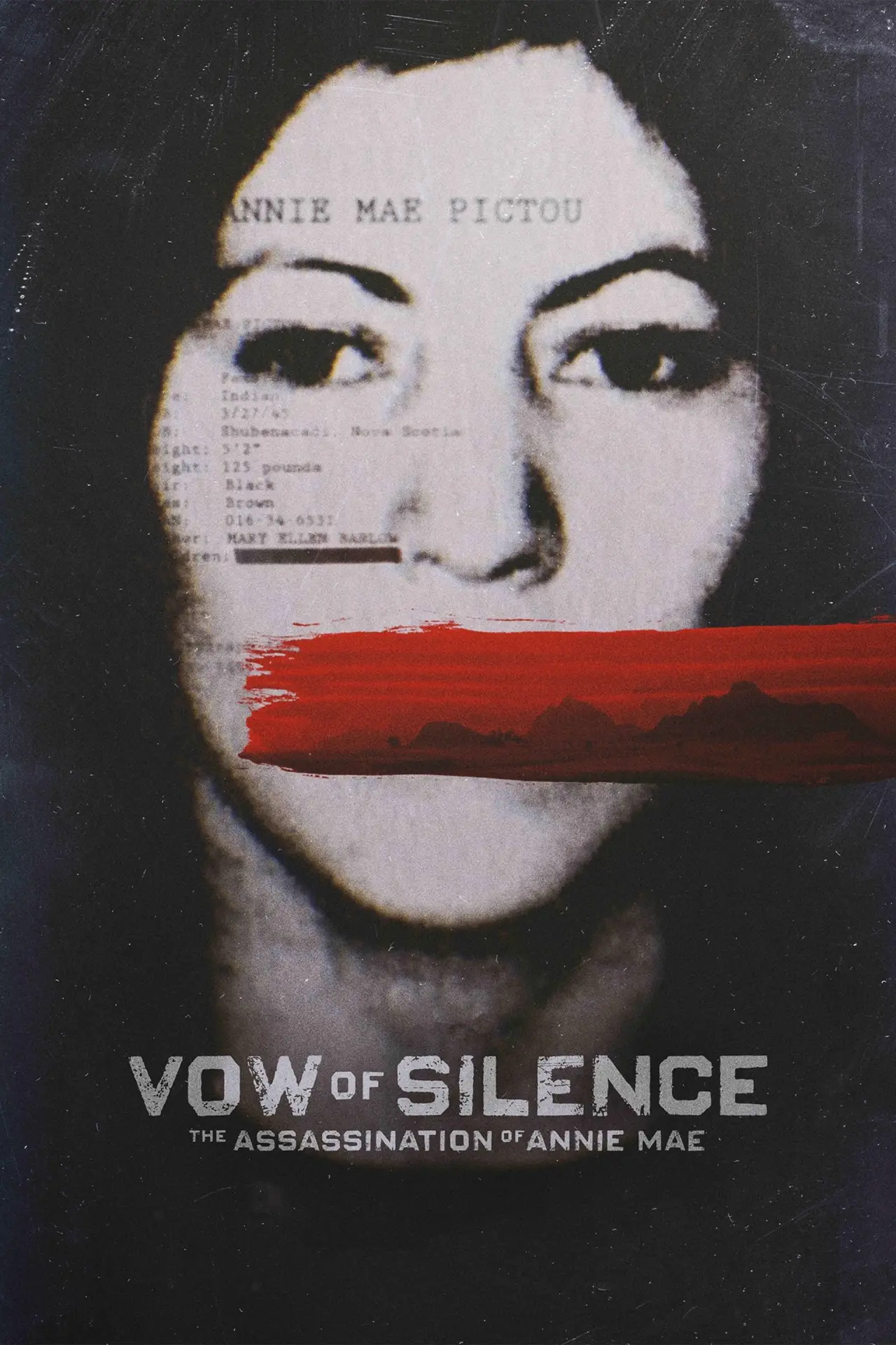 Series poster "Vow of Silence: The Assassination of Annie Mae"