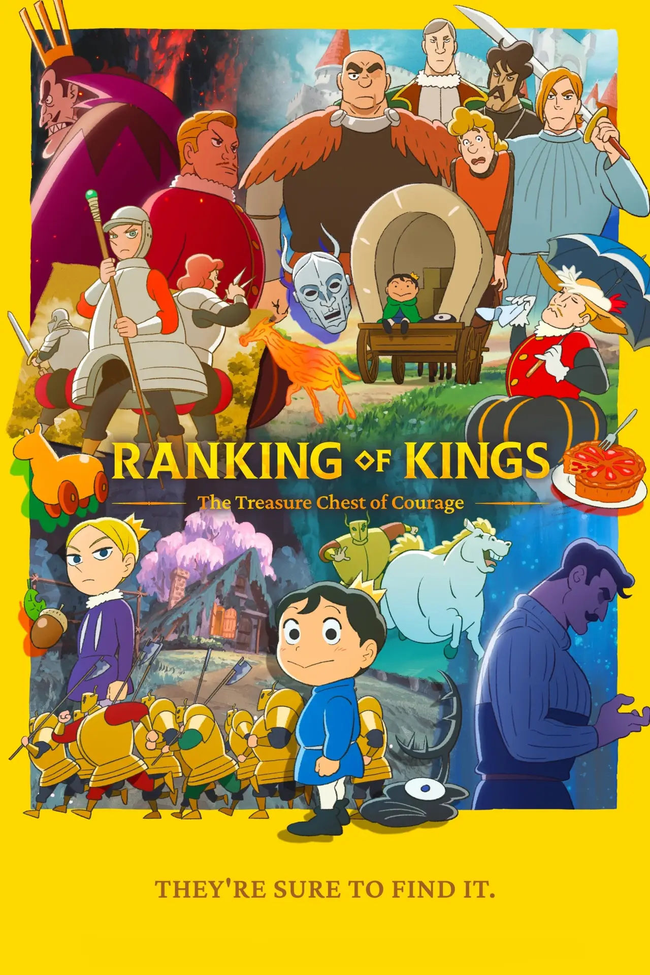 Series poster "Ranking of Kings: The Treasure Chest of Courage"